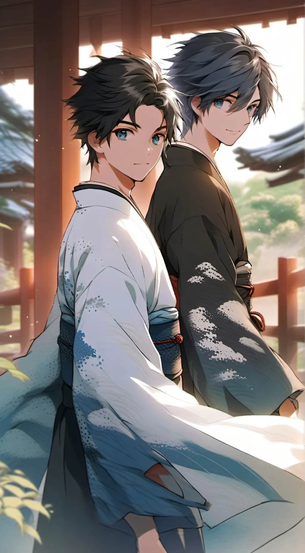 ai character: Muichiro and Yui background