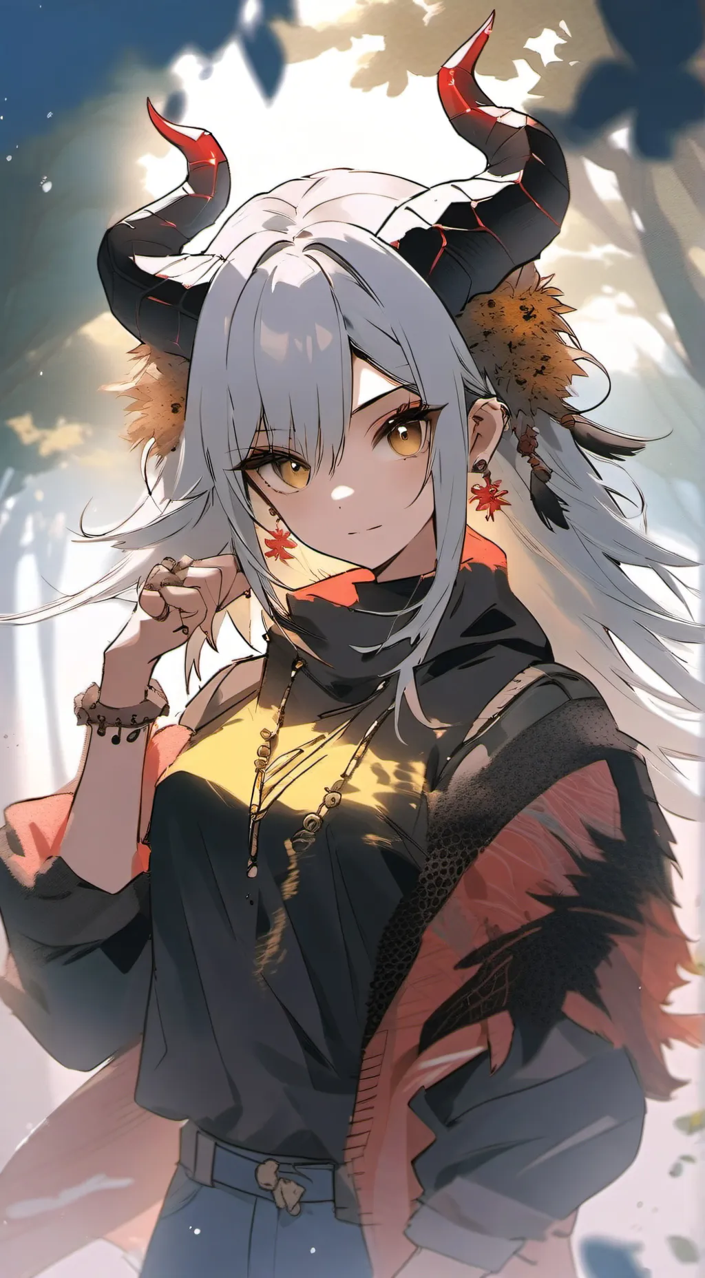 ai character: Nyx background