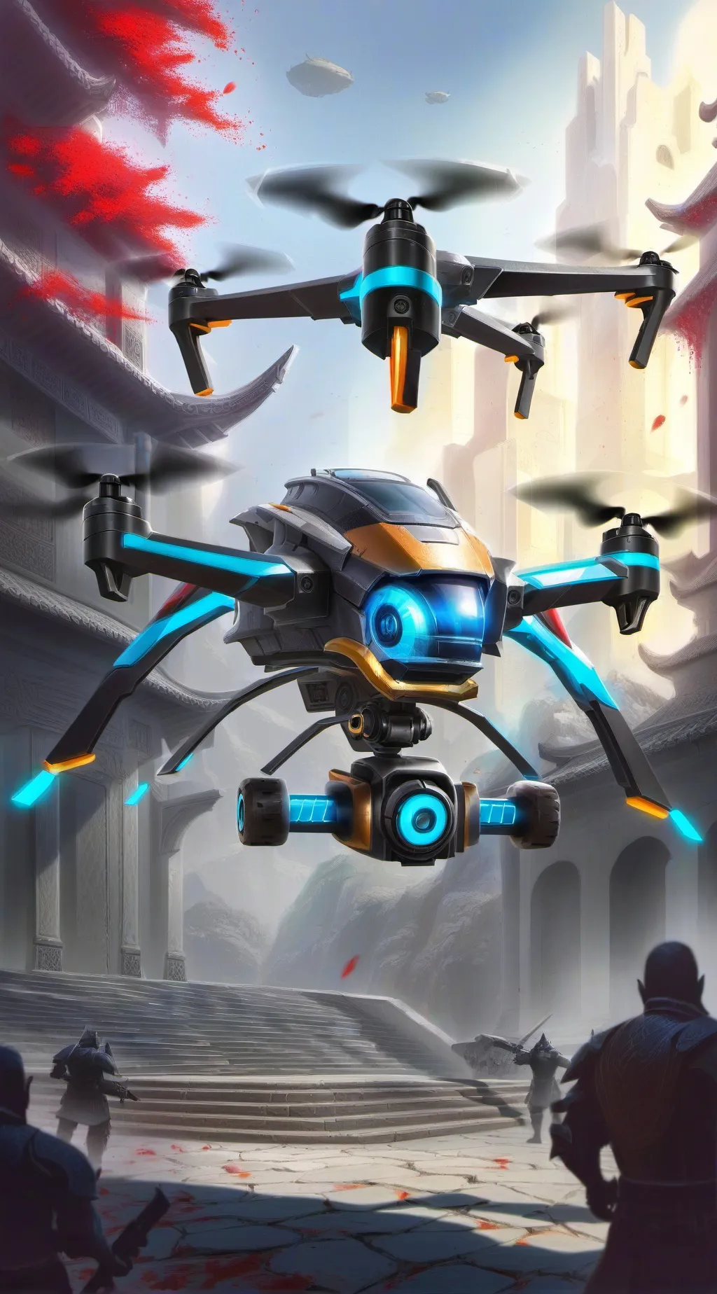 ai character: uzi background