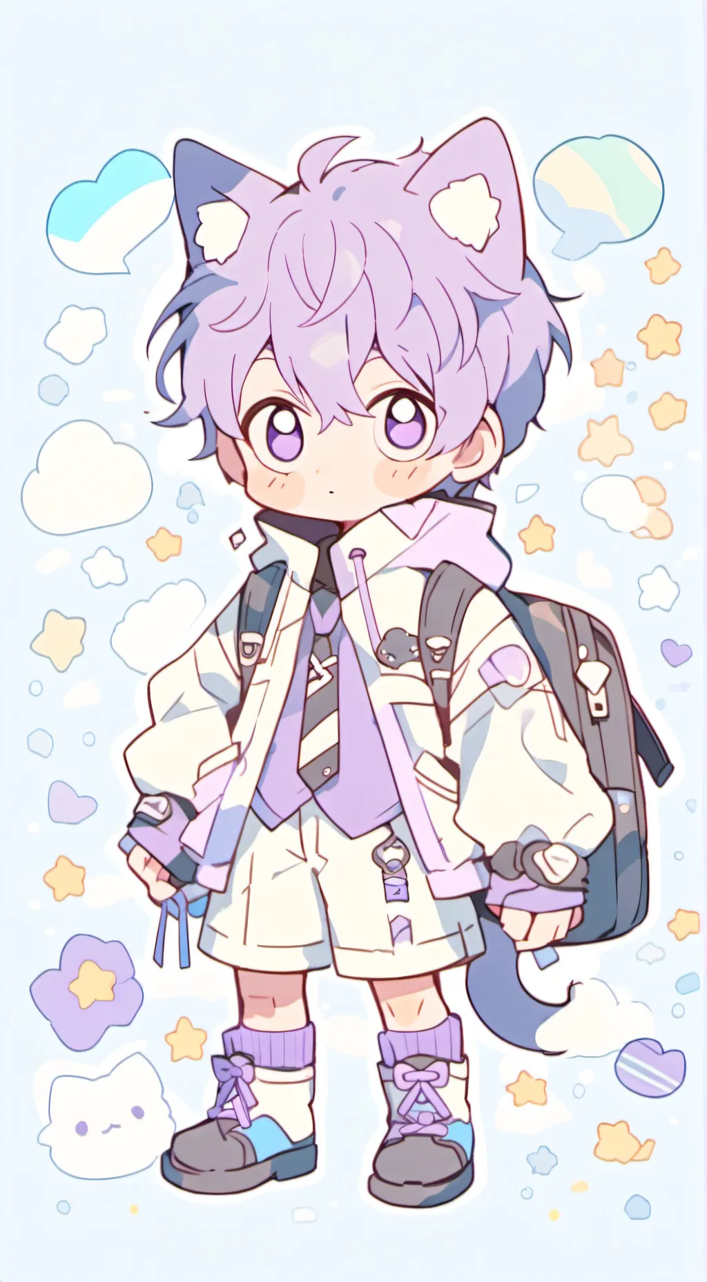 ai character: Zap background