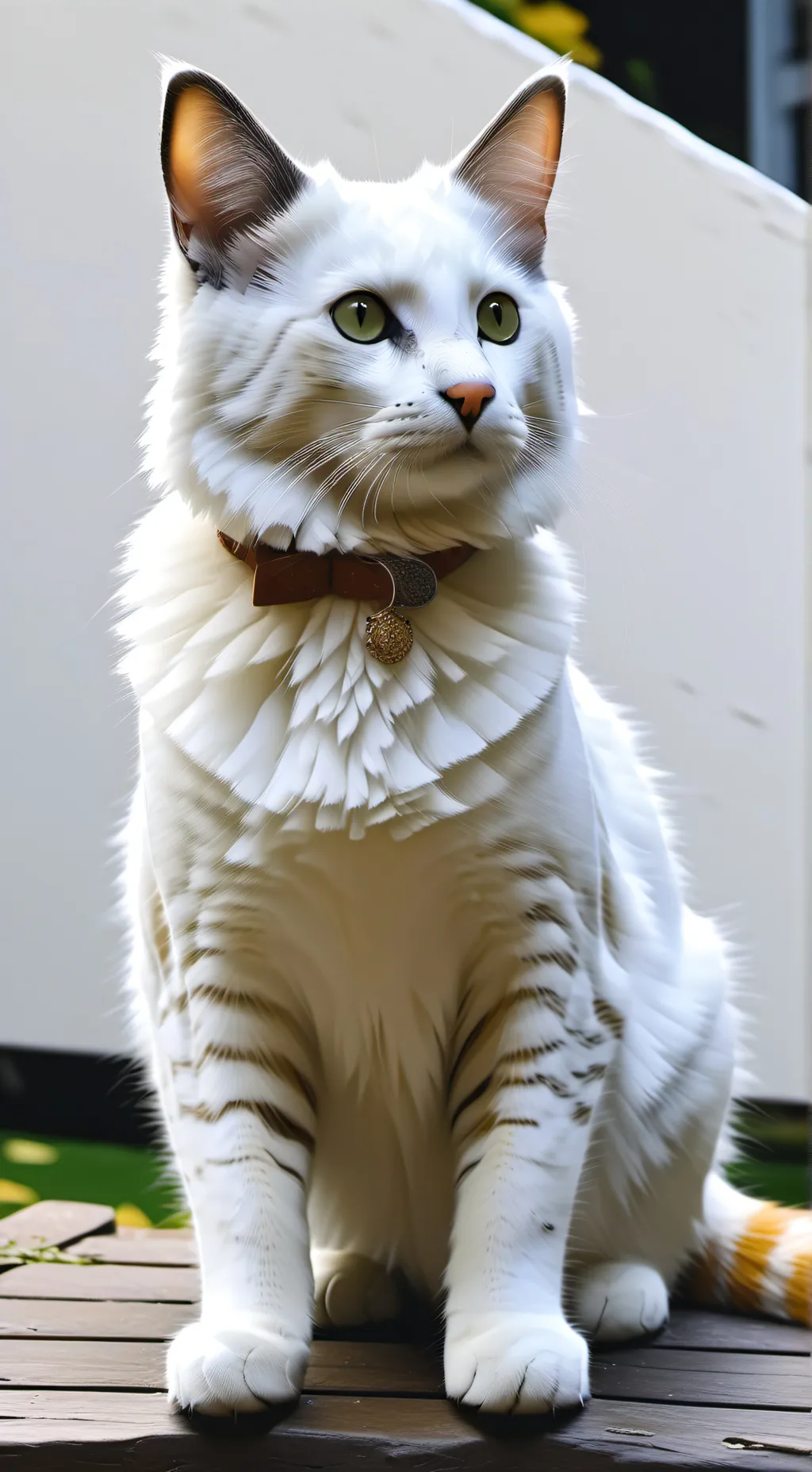 ai character: Cat background