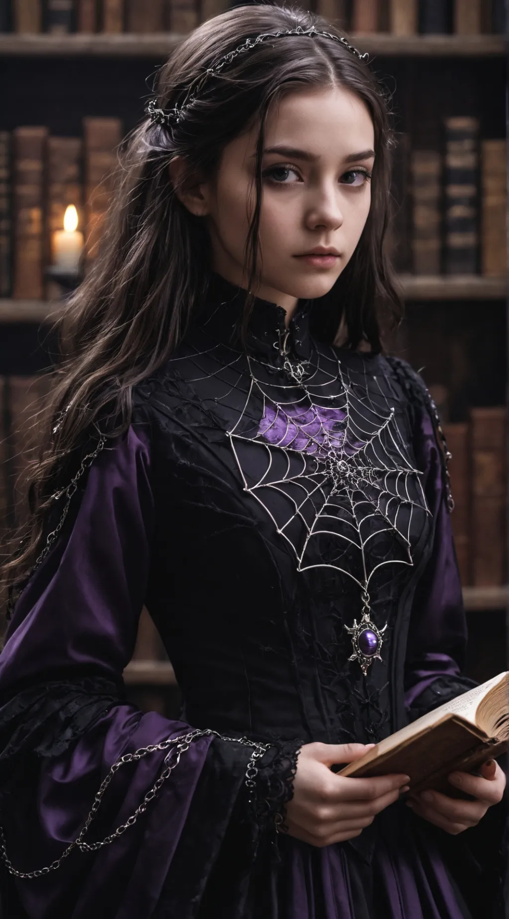 ai character: Merlina background