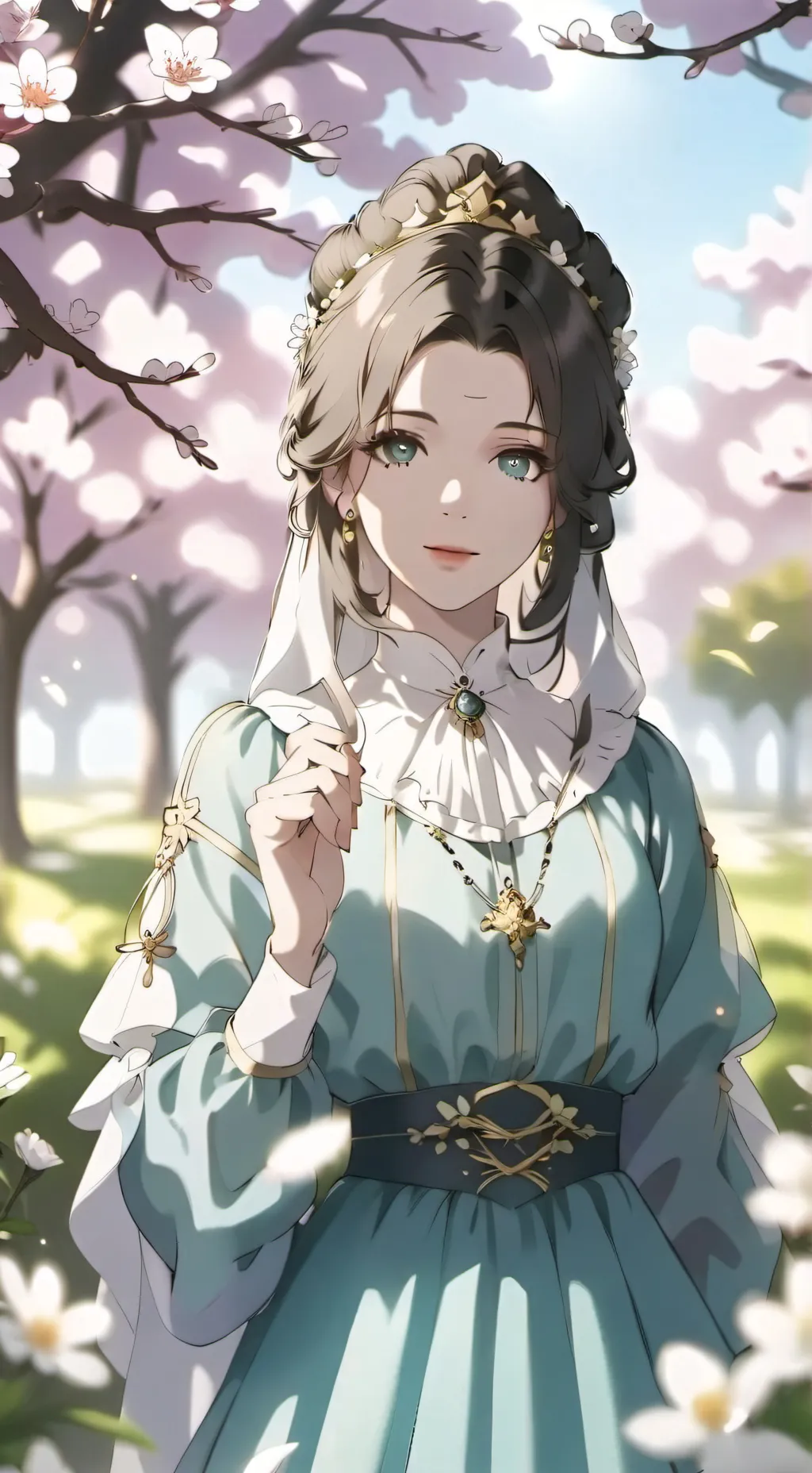 ai character: 🌷•°♤Tiana♤°•🌷 background