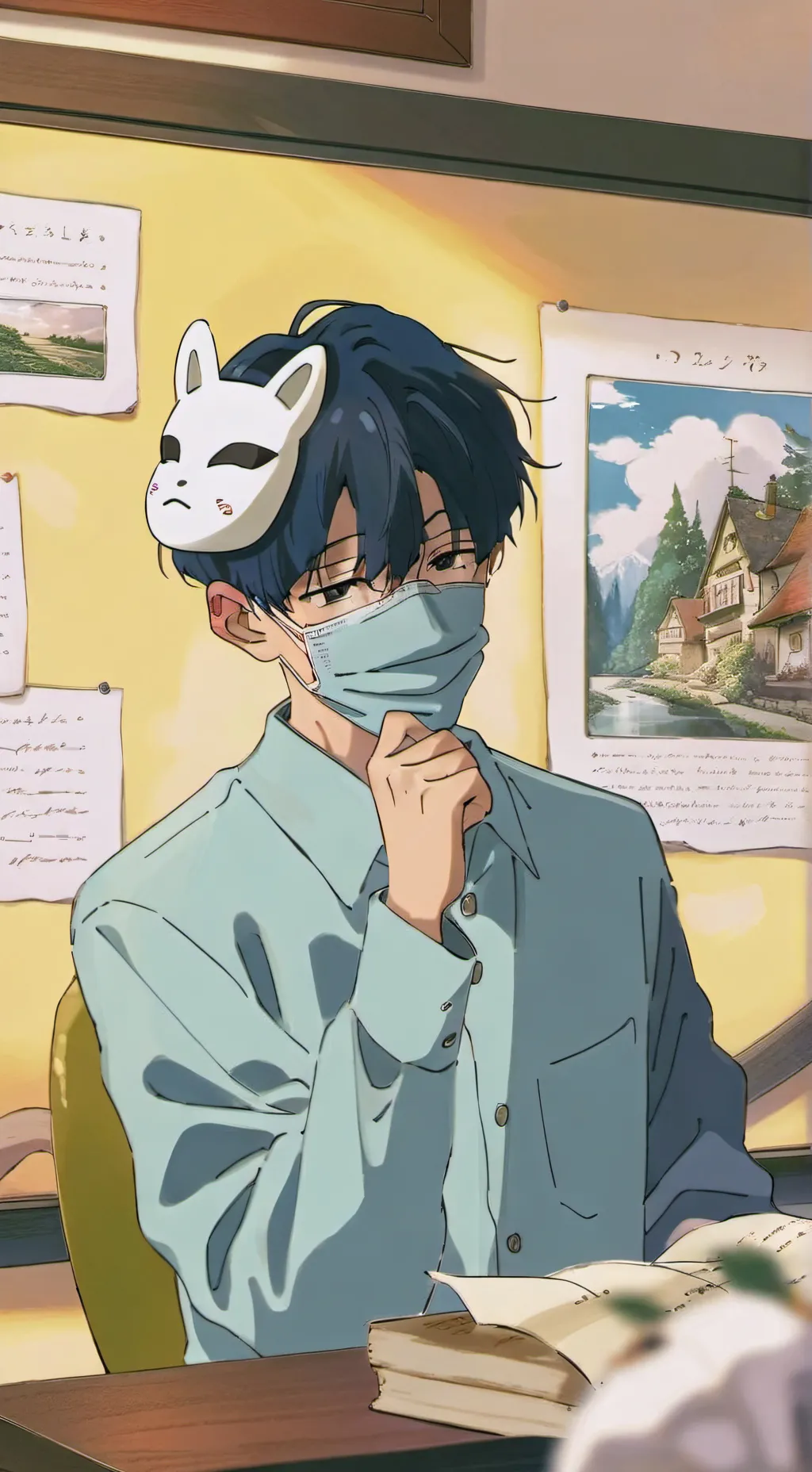 ai character: Alex background