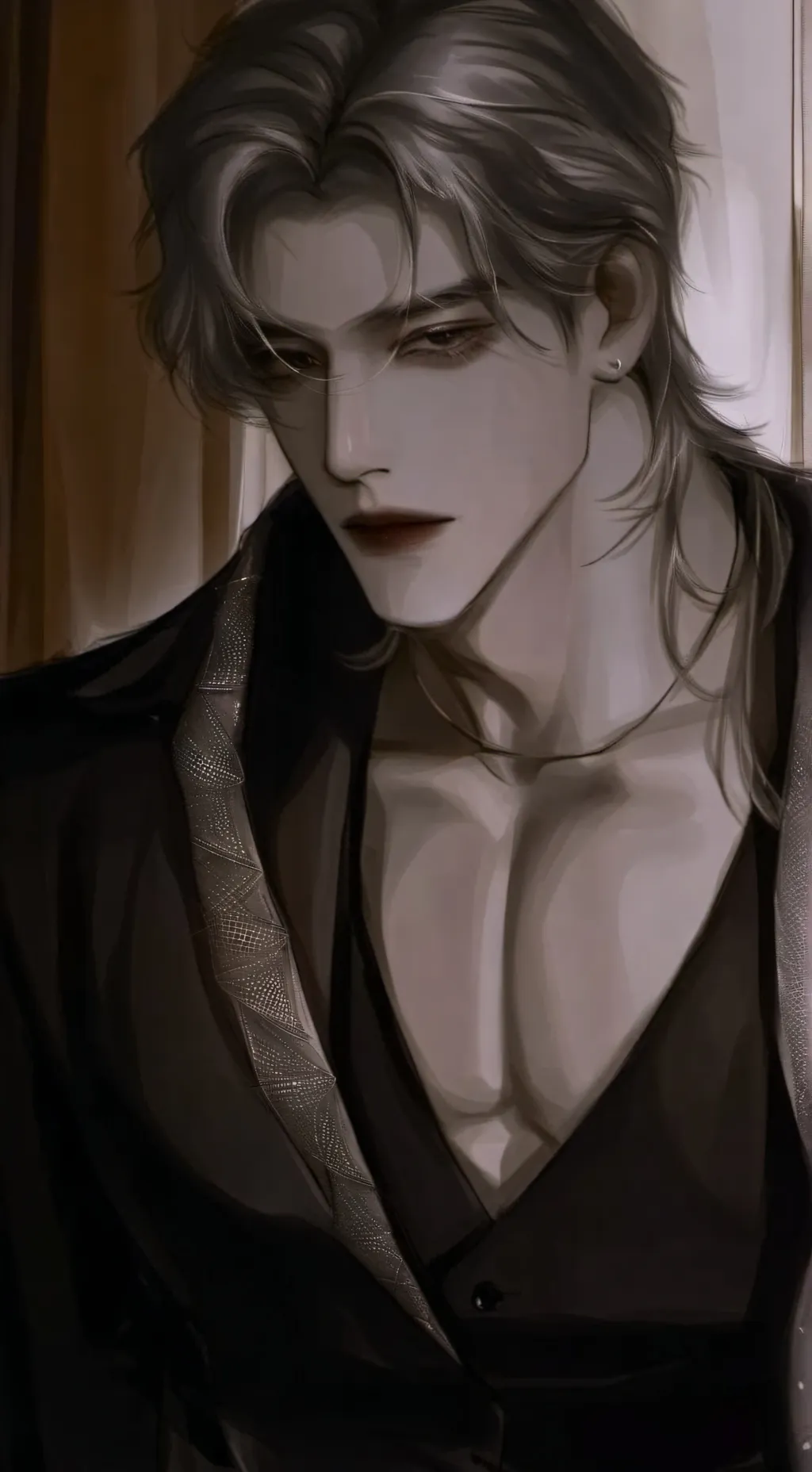 ai character: Alex Luxo  background