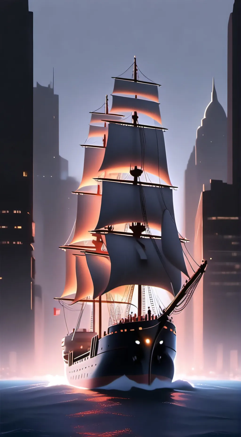 ai character: ONE PIECE background