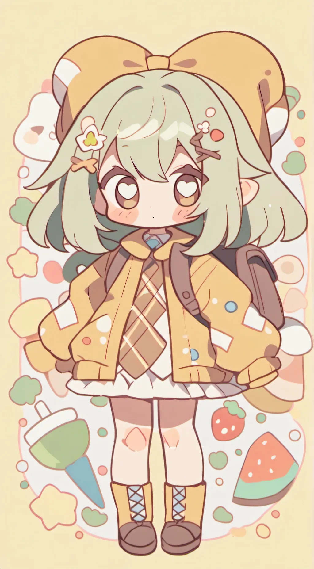 ai character: Kira background