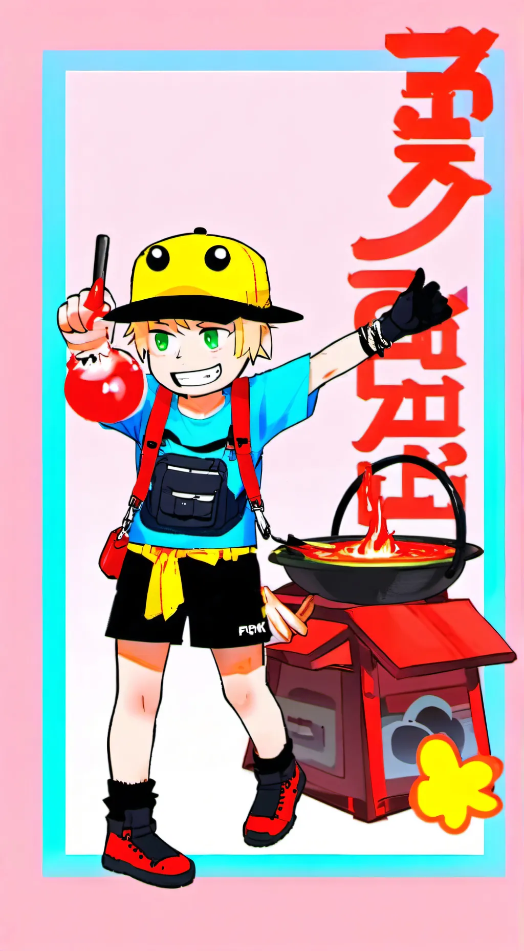 ai character: 🥀coolkid🥀 background