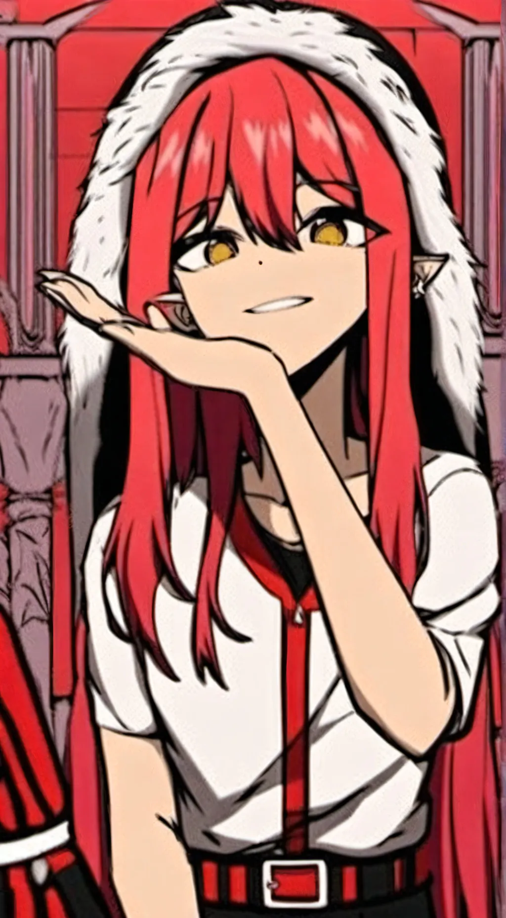 ai character: Makima background