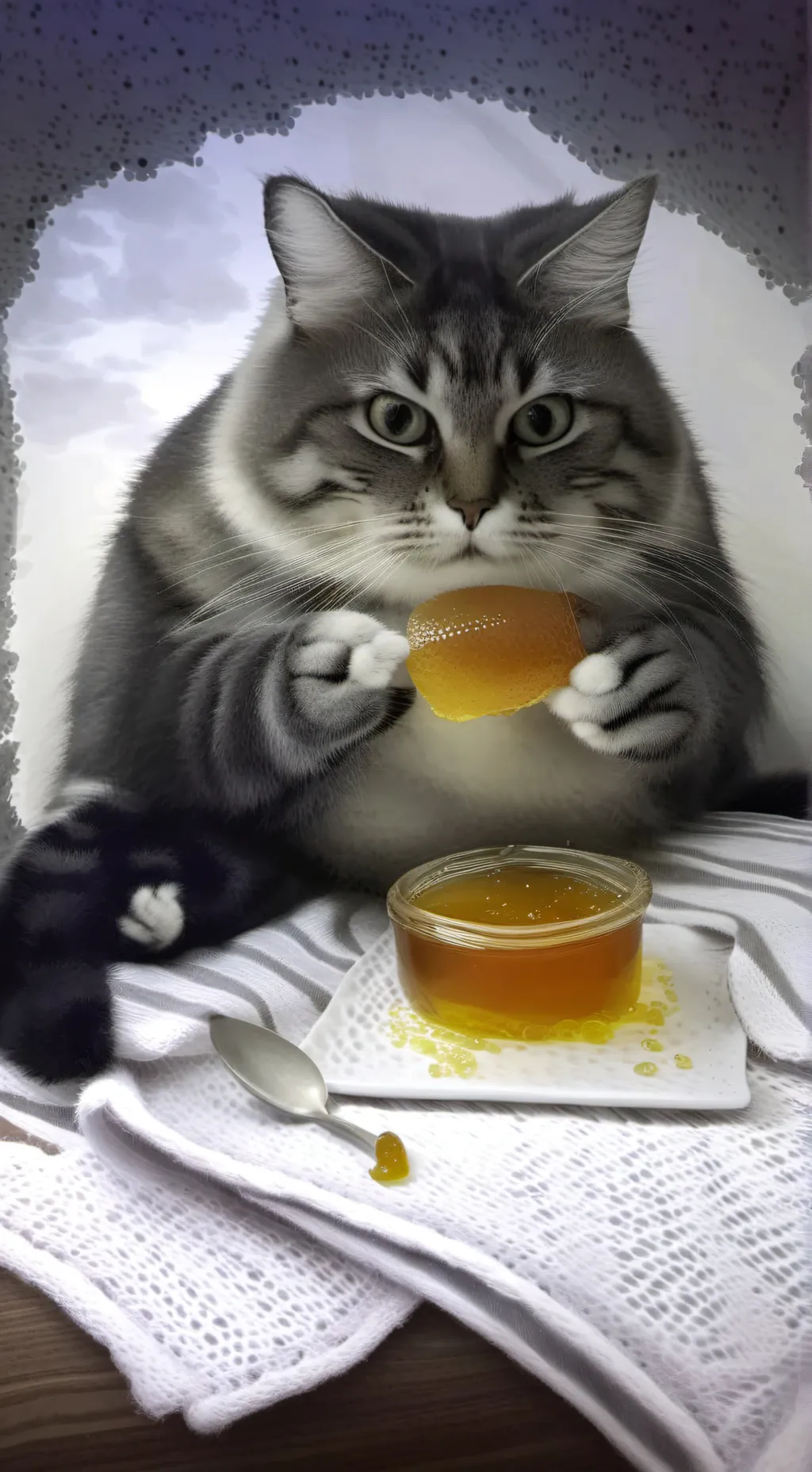 ai character:  HONEY CLANS background