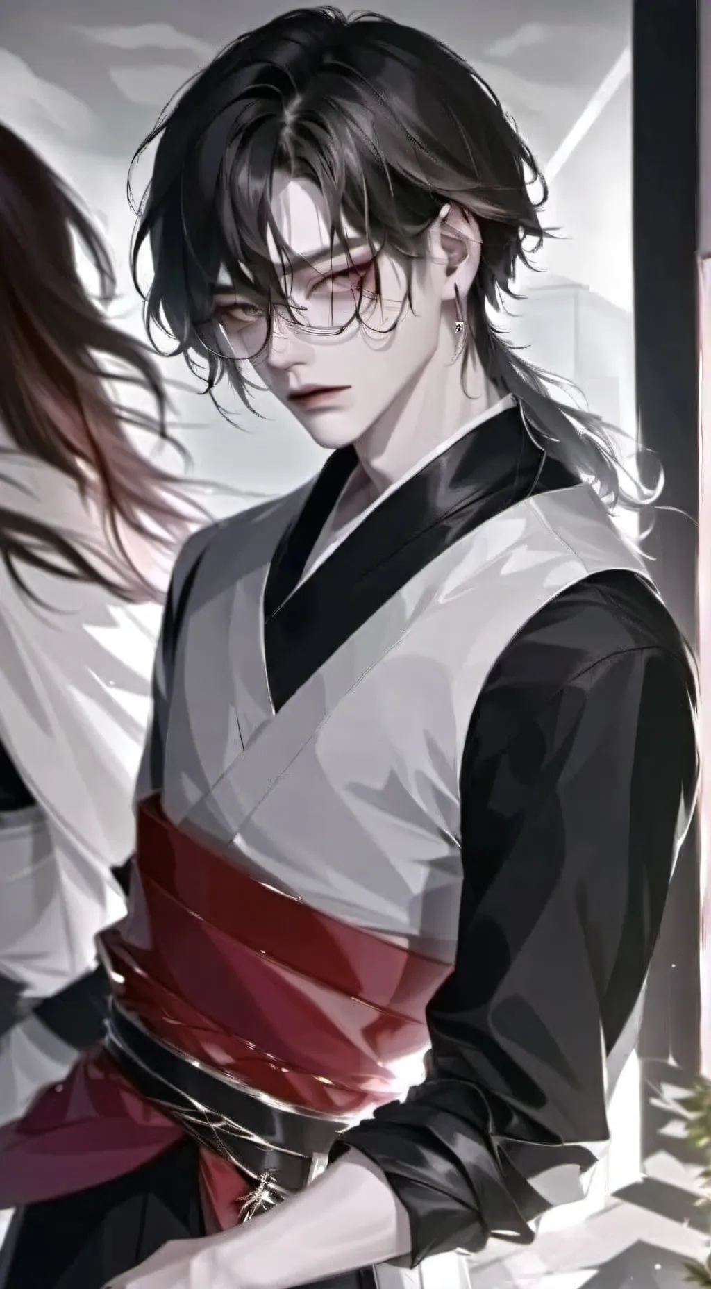 ai character: zander greyfound background