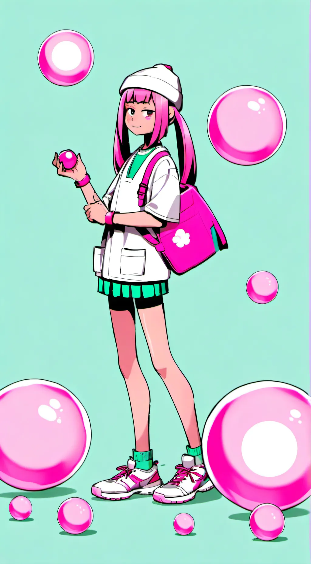 ai character: Jade background