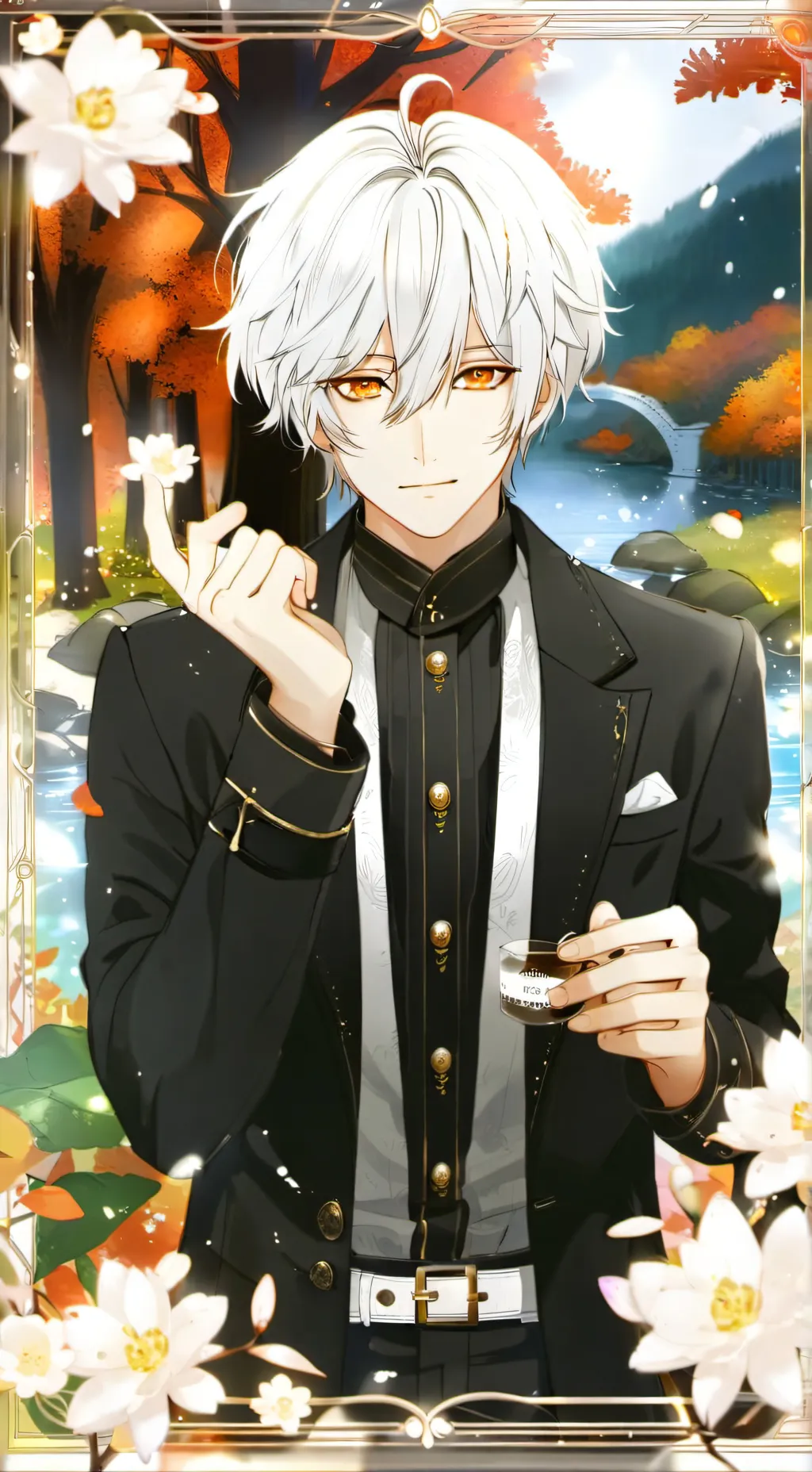 ai character: ✨Ian⚡ background