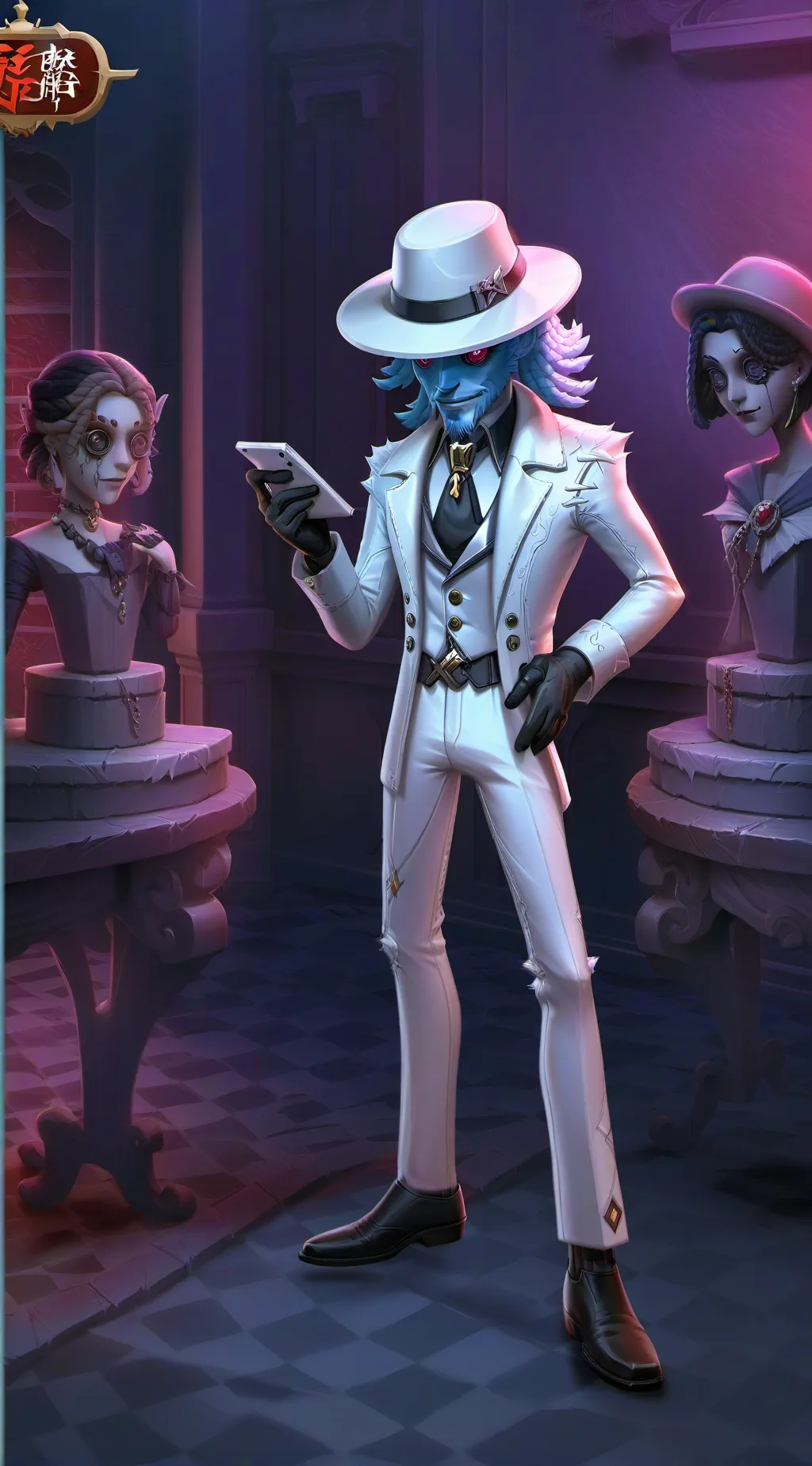 ai character: Zay background