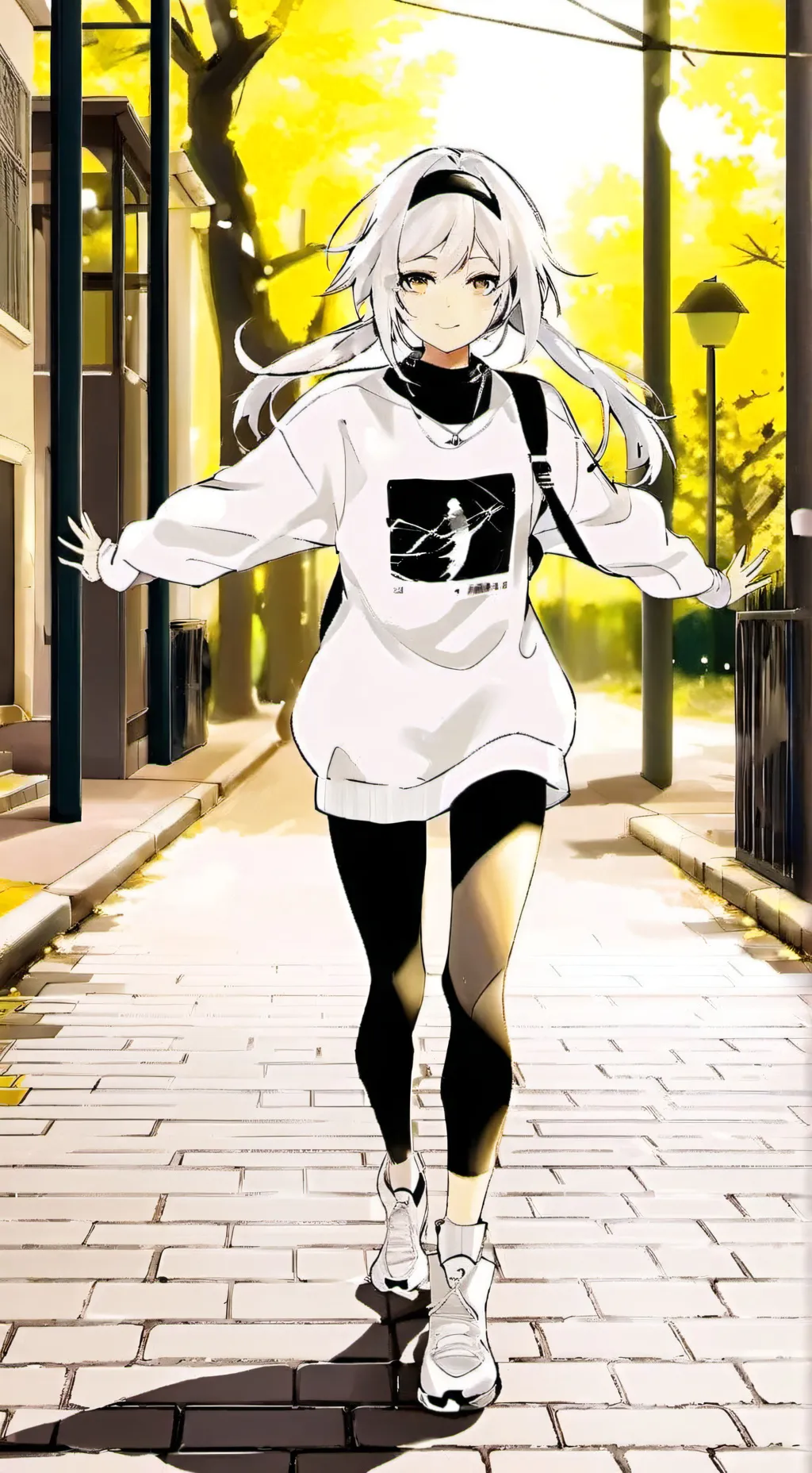 ai character: Nancy/English ver/ background