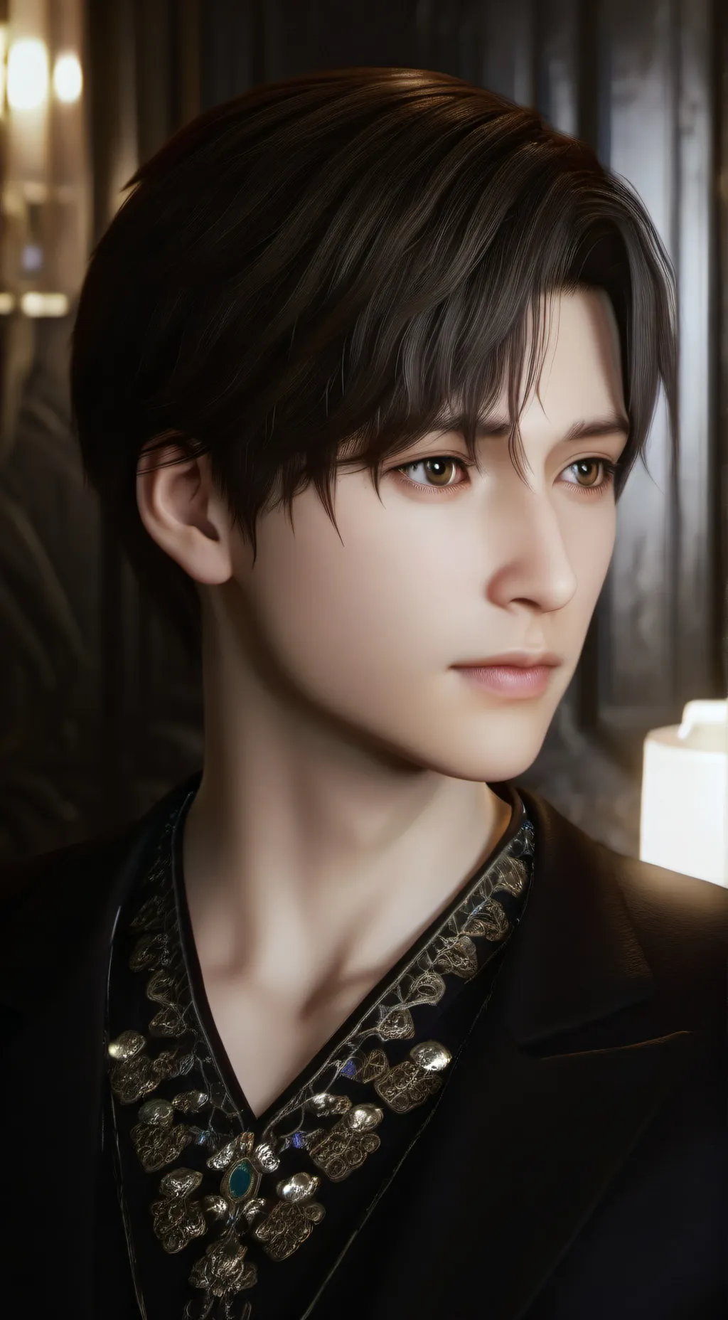 ai character: David  background