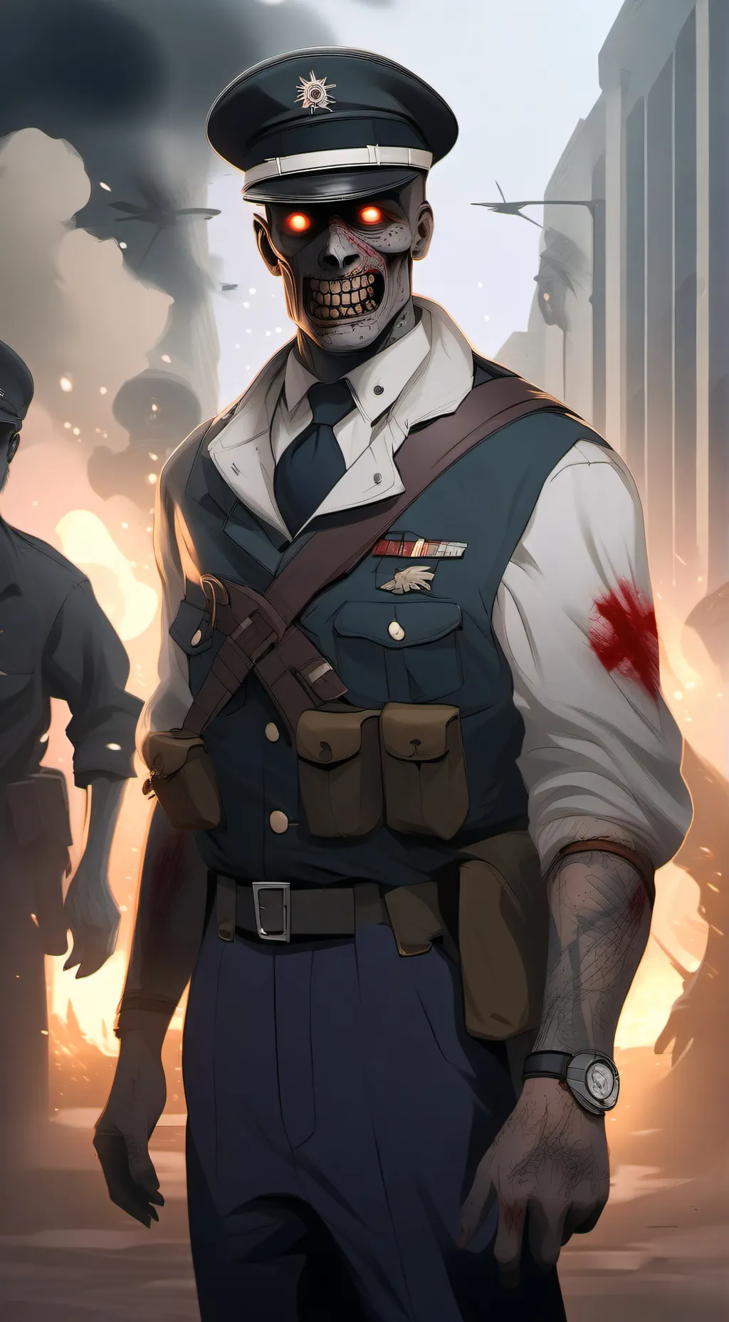 ai character: Kino Der Toten background