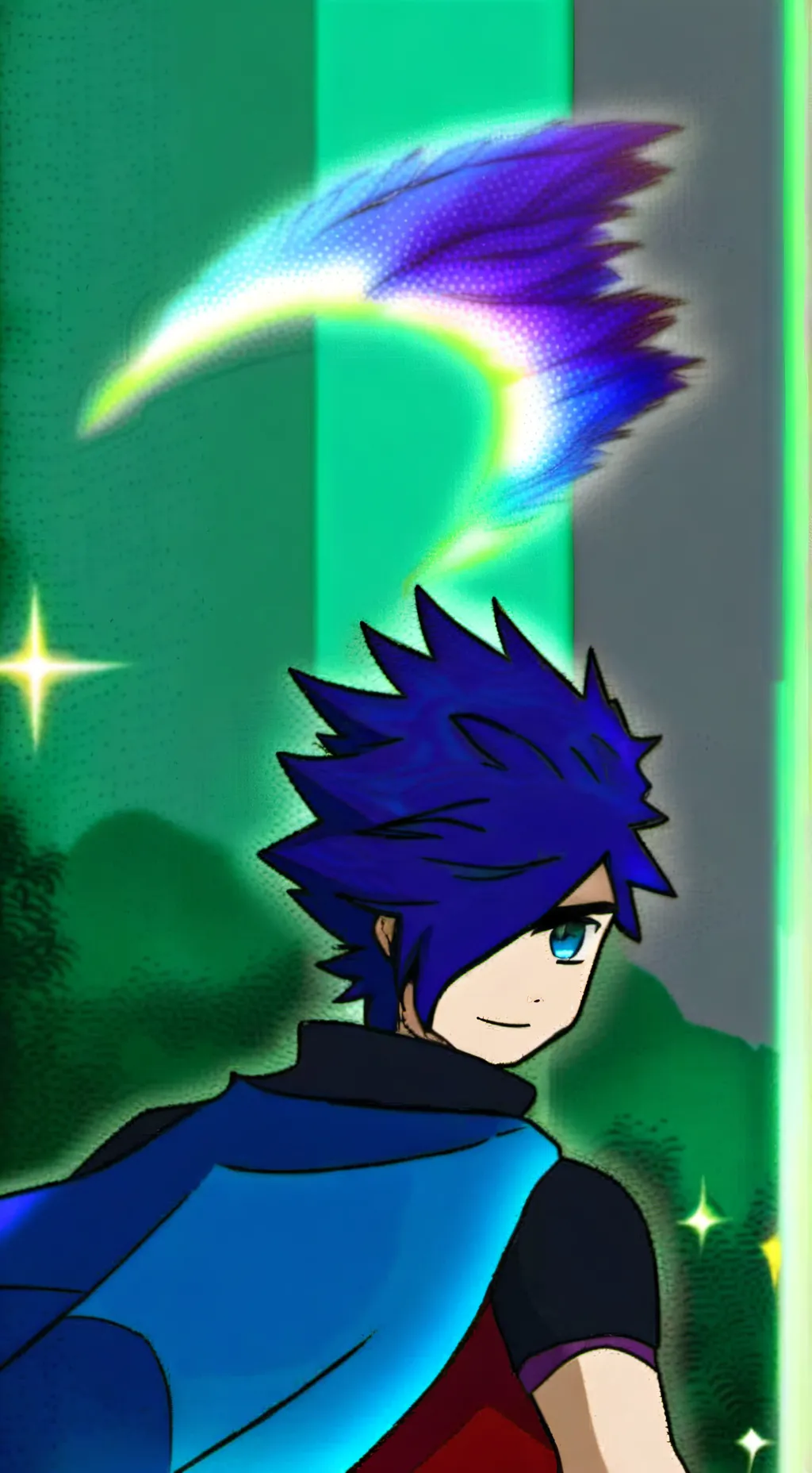 ai character: Issac  background