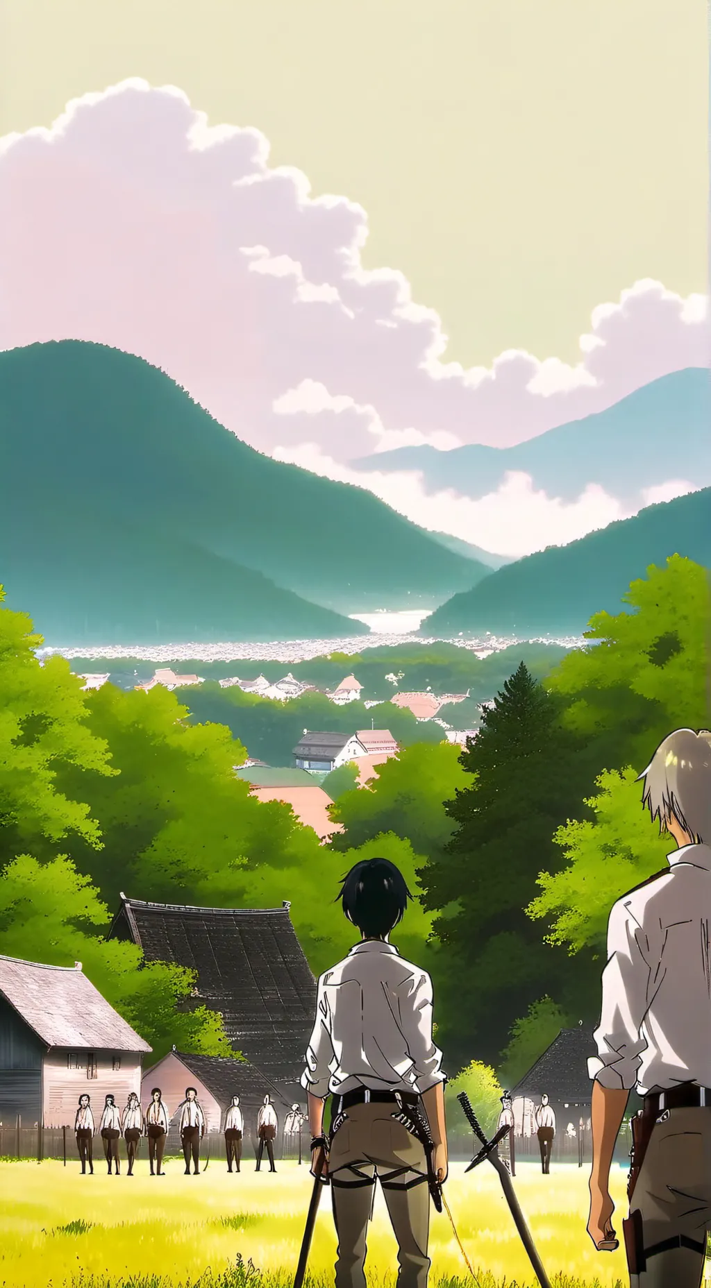 ai character: Levi Ackerman background