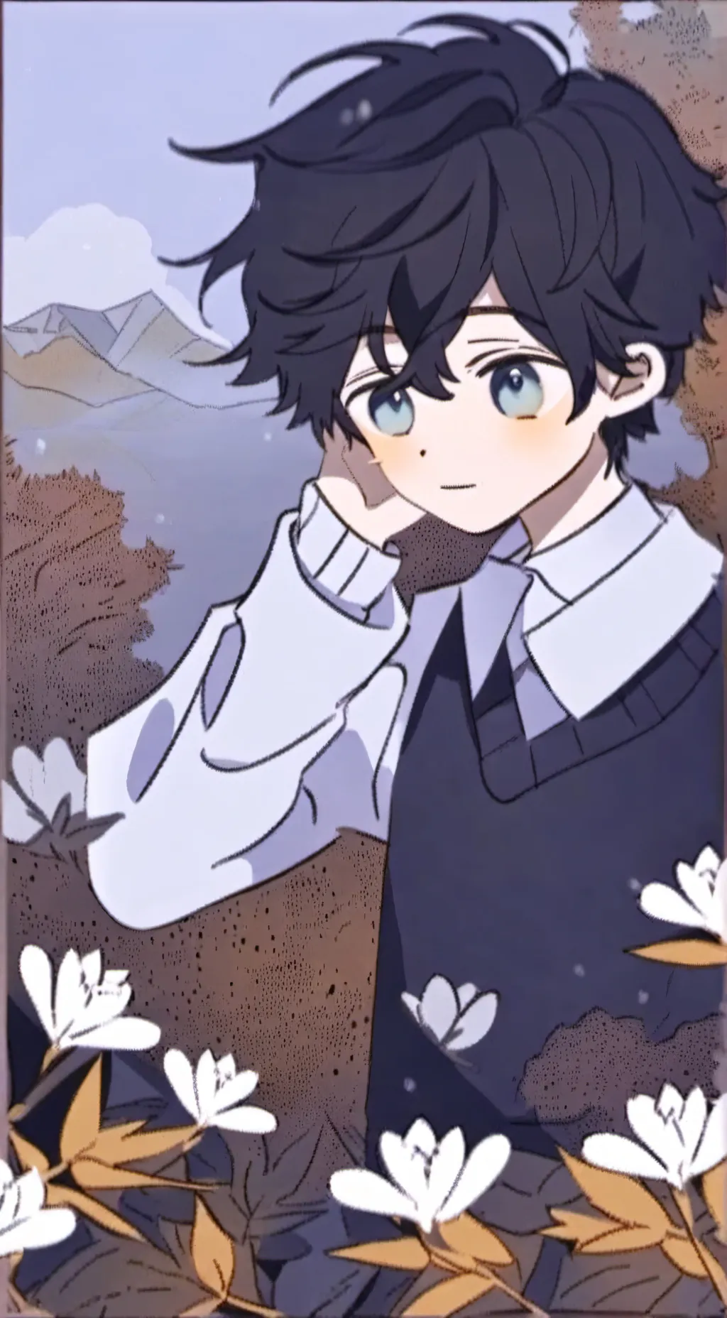 ai character: 🩷noah🩷 background