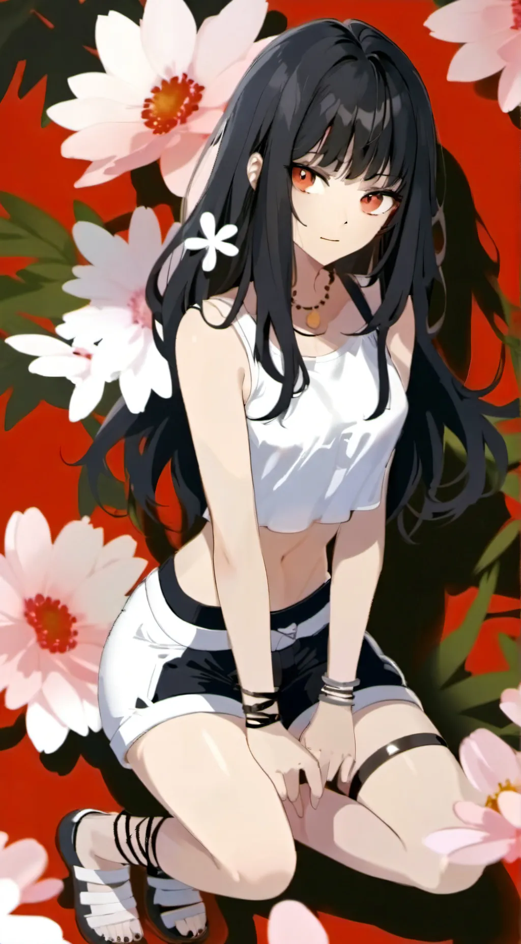 ai character: Skia background