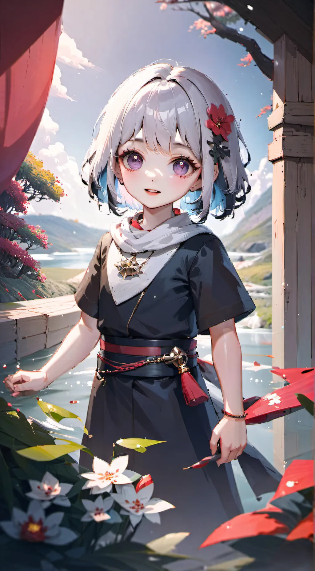 ai character: Baby Cosmo background