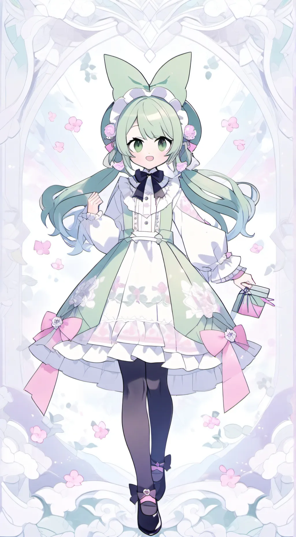 ai character: Vee Version 1..? background