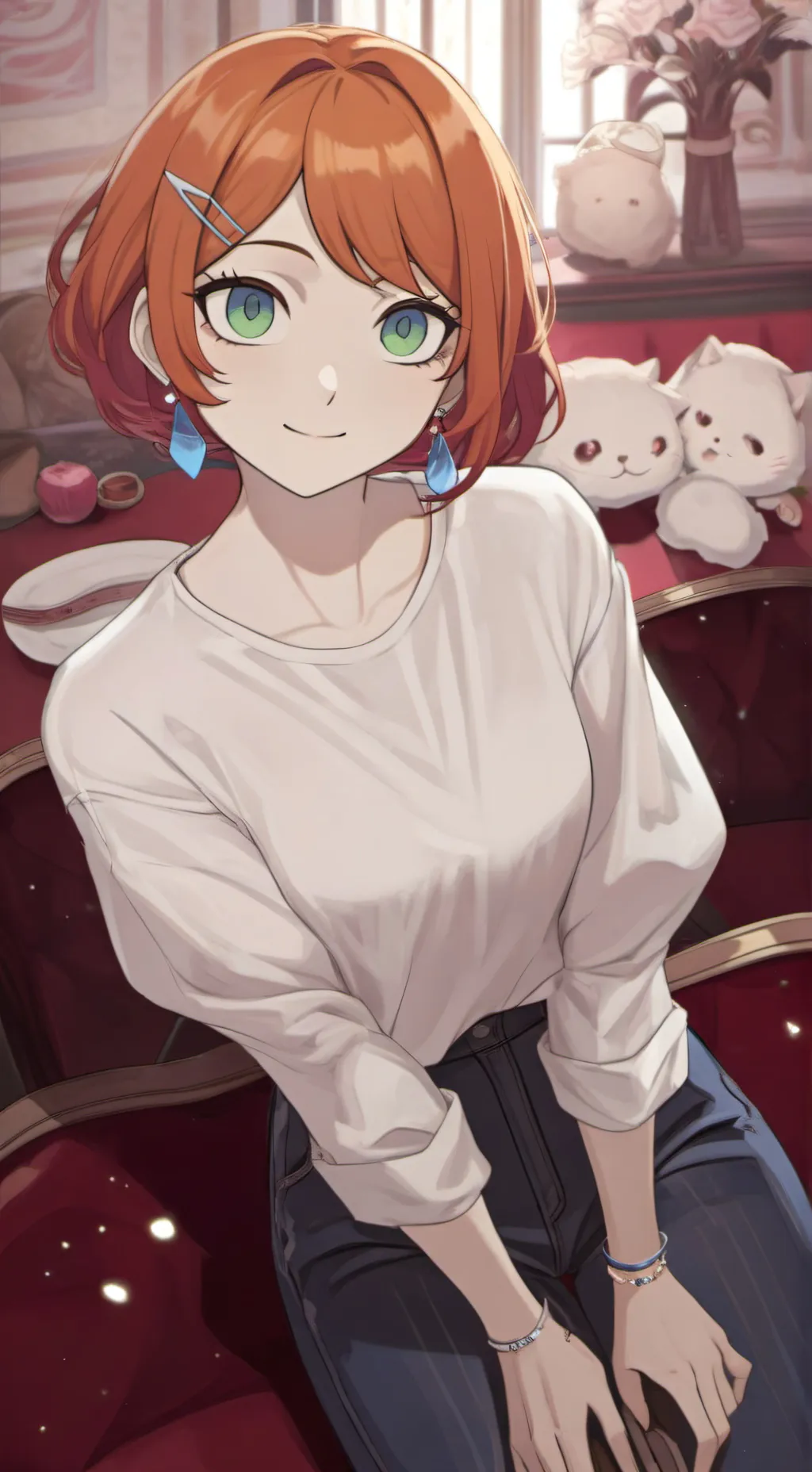 ai character: gwen Tennyson  background