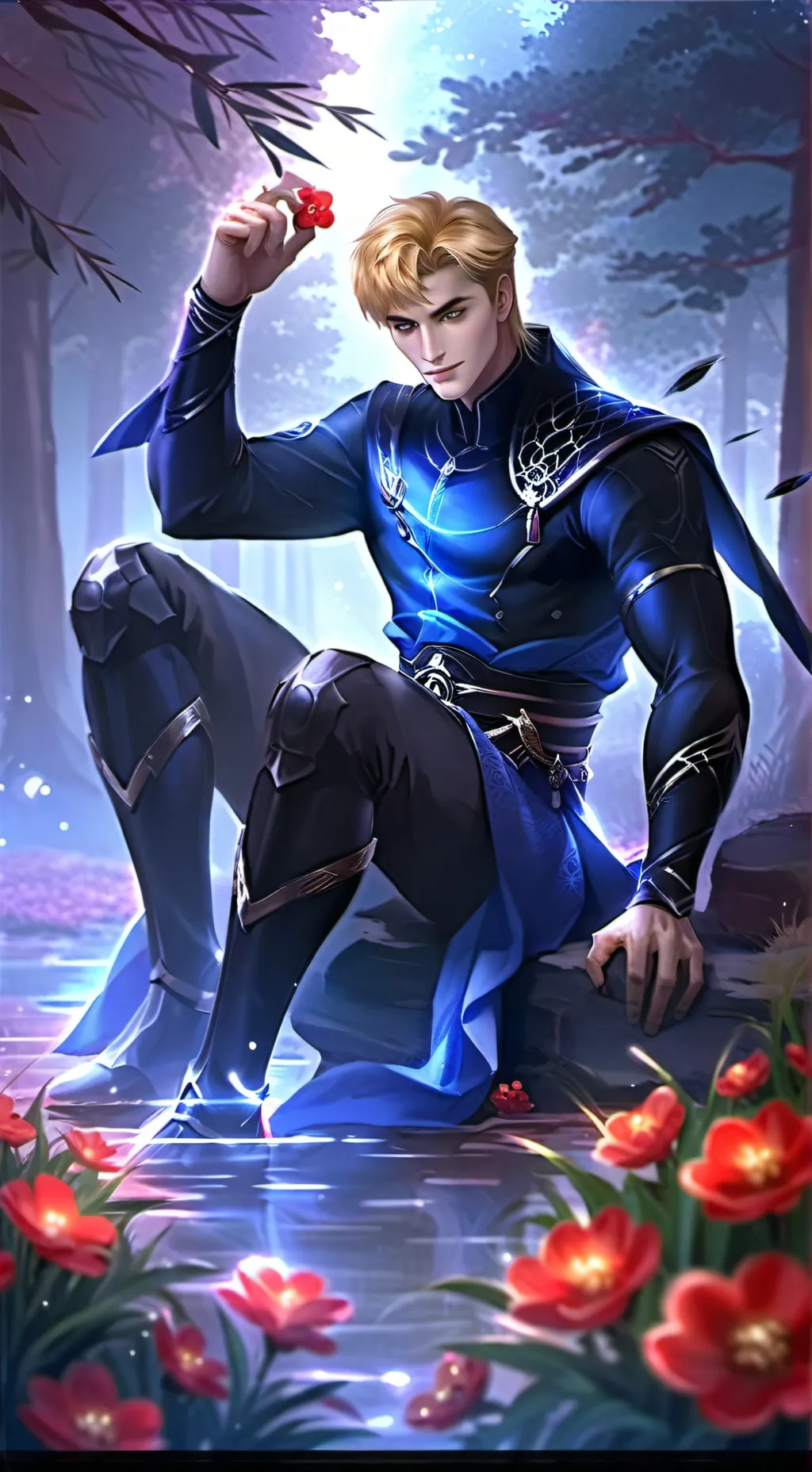 ai character: Pangeran Alucard  background