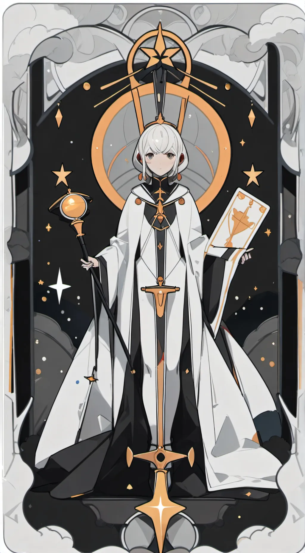 ai character: SING BACK background