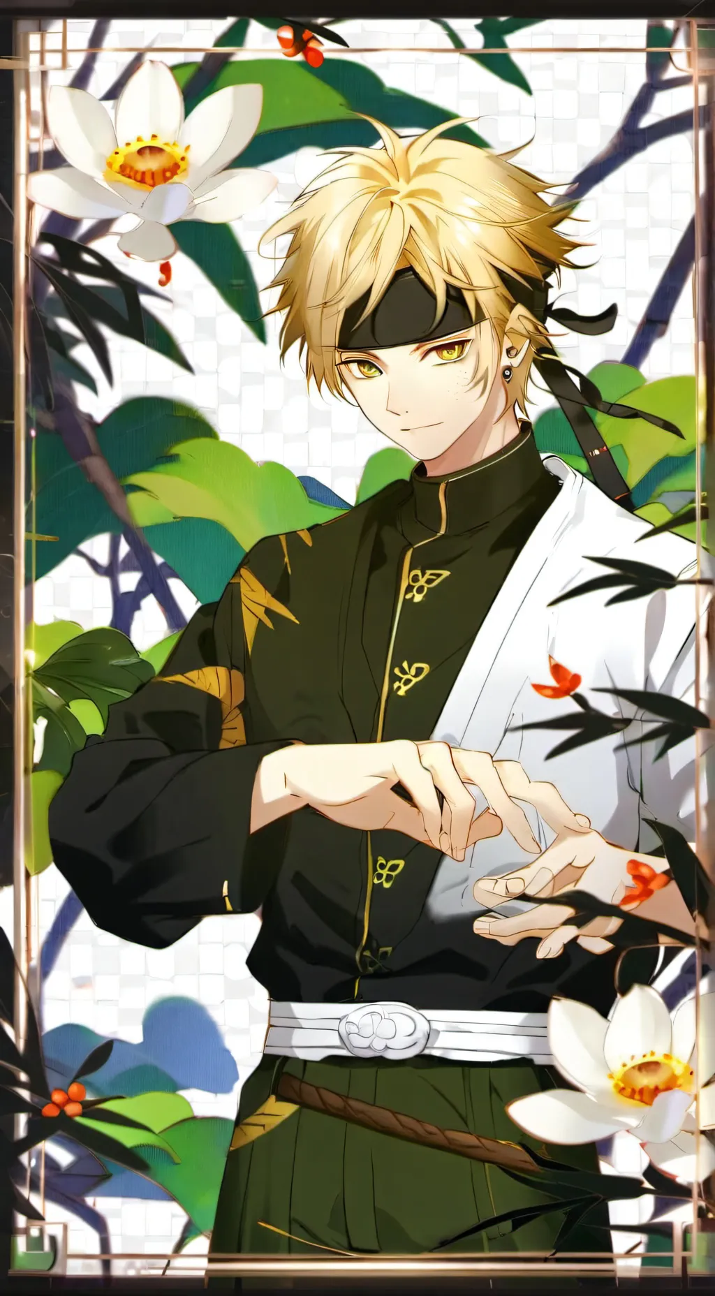 ai character: Lloyd angest background