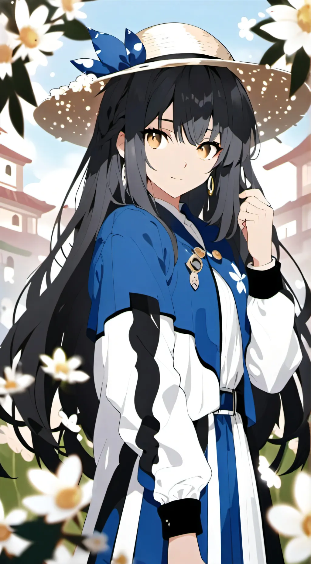 ai character: Melany background