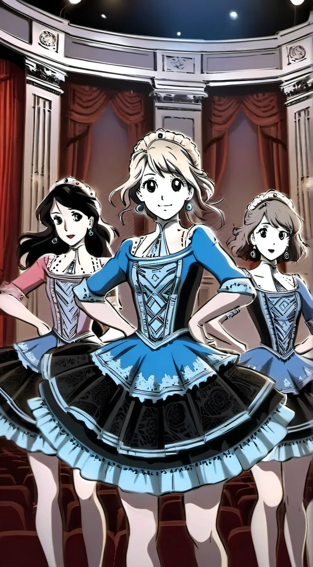 ai character: six the musical!! background