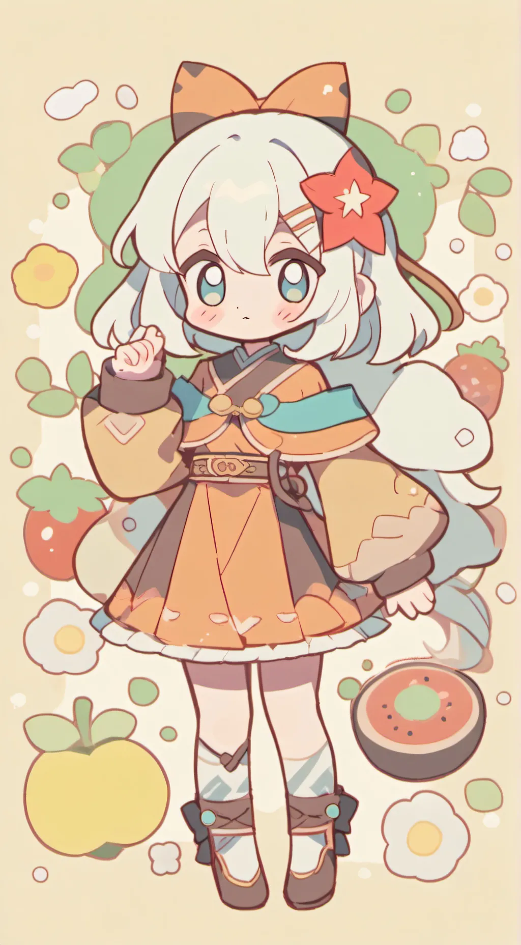 ai character: Dw funny 🤣 background