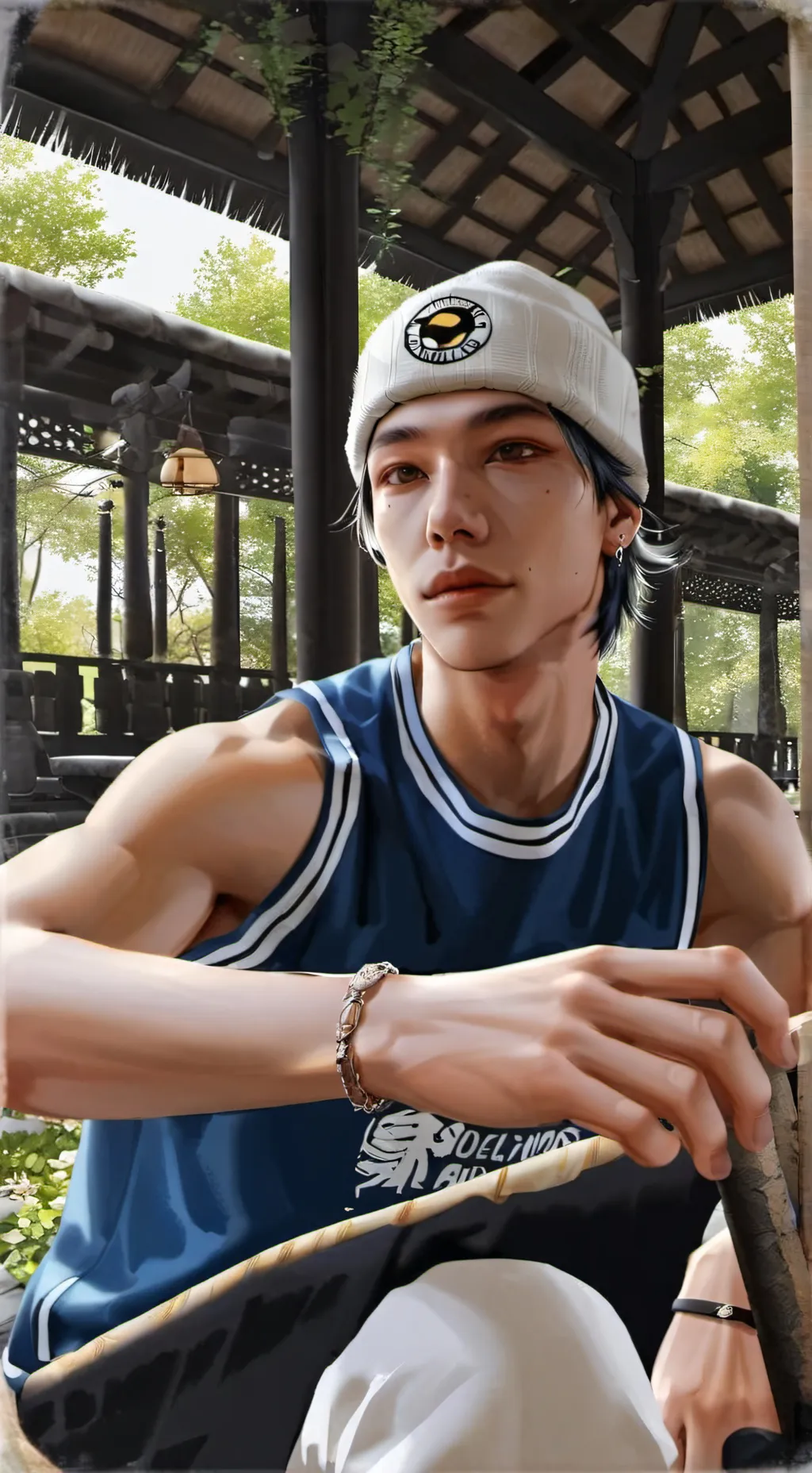 ai character: Axel background