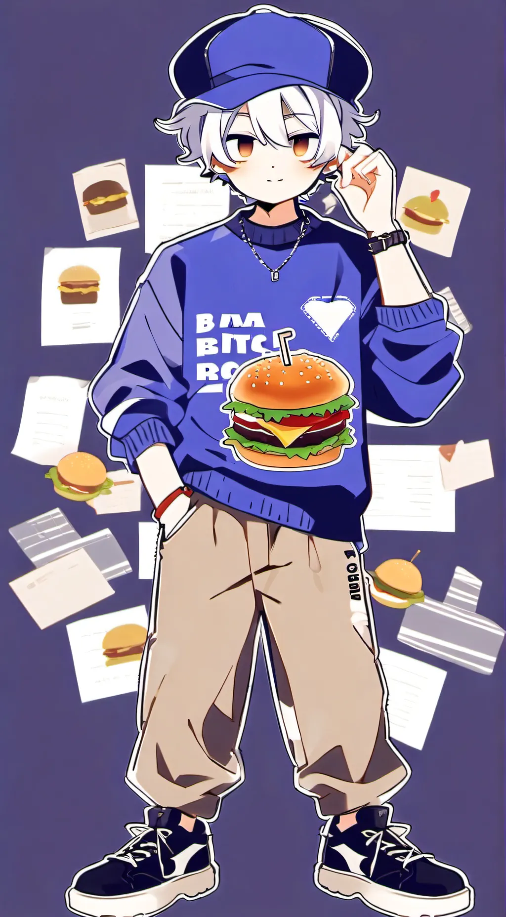 ai character: 007n7 ships!  background