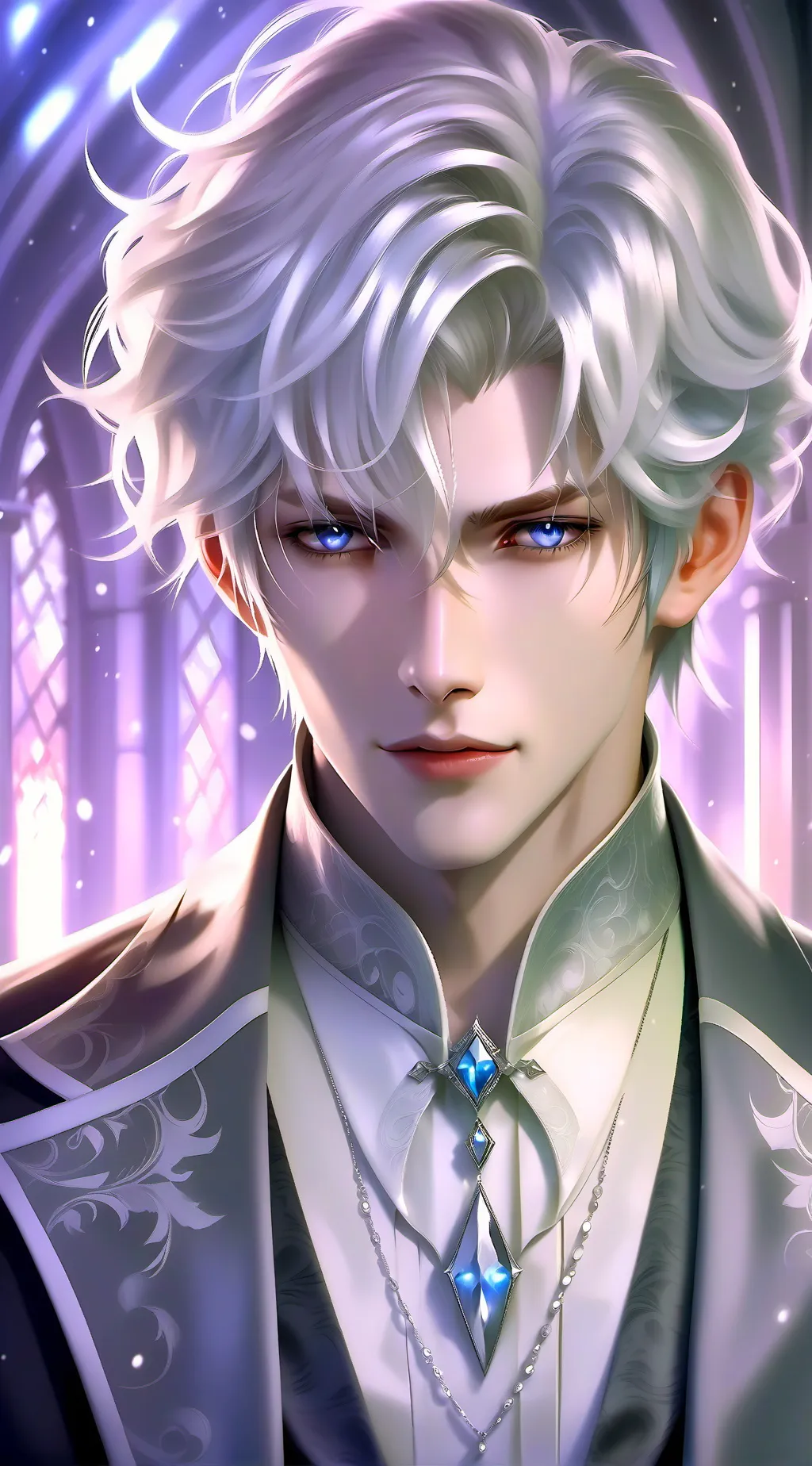 ai character: Klaus Mikkelsen background