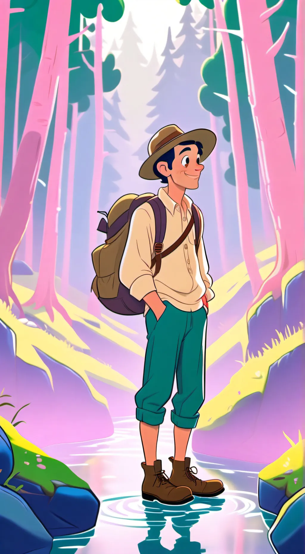 ai character: Field Trip ROBLOX background