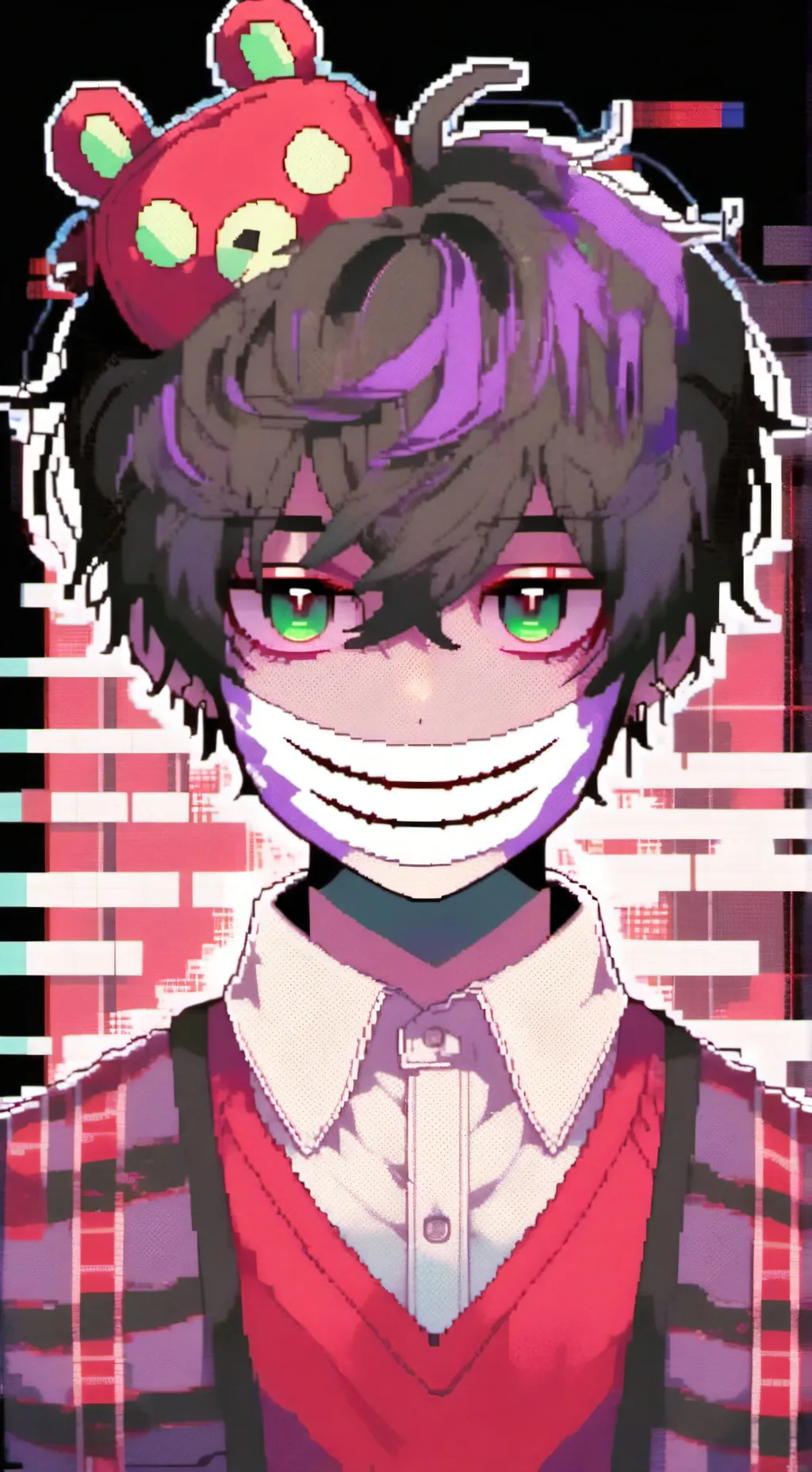 ai character: ⇲Mark x Micheal⇱ background