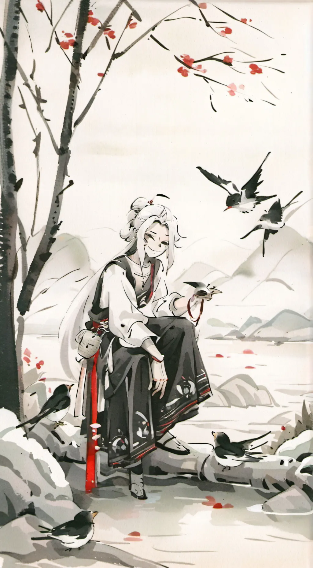 ai character: 💜~Kitsuma~💜 background