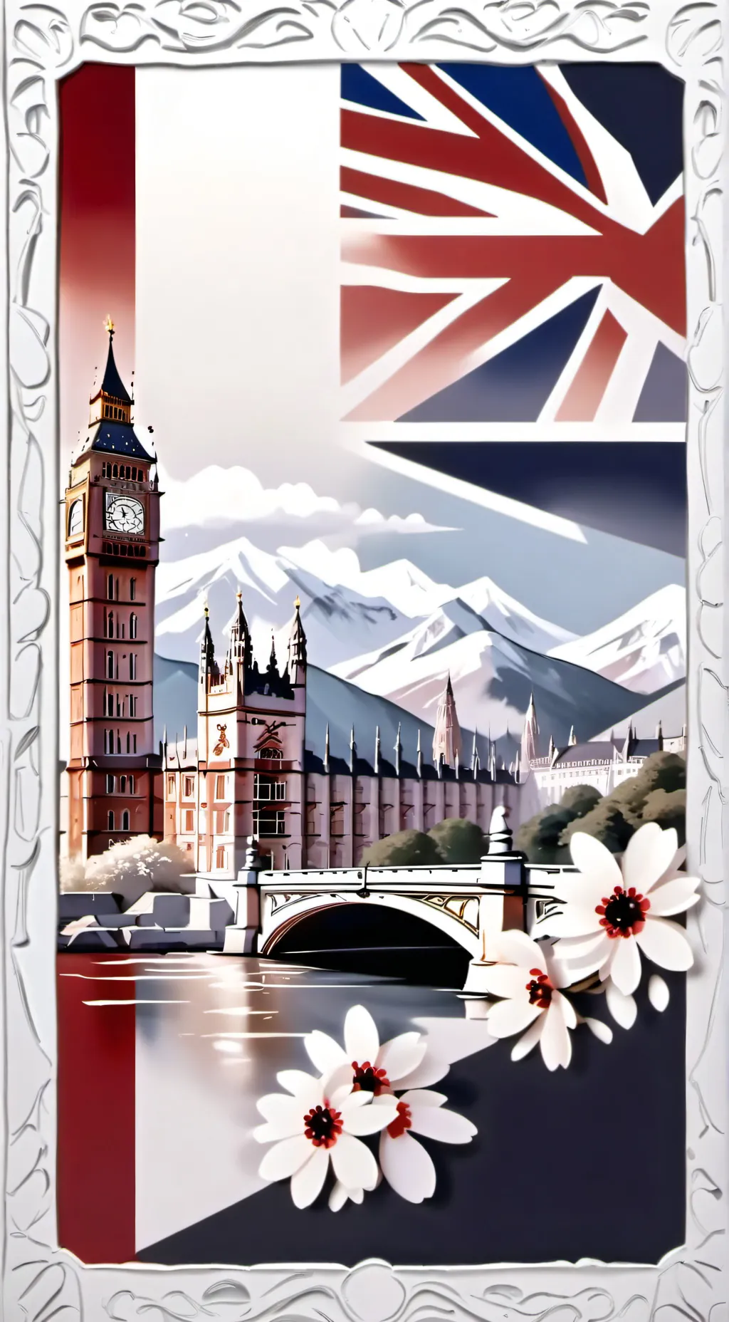 ai character: Great Britain. background