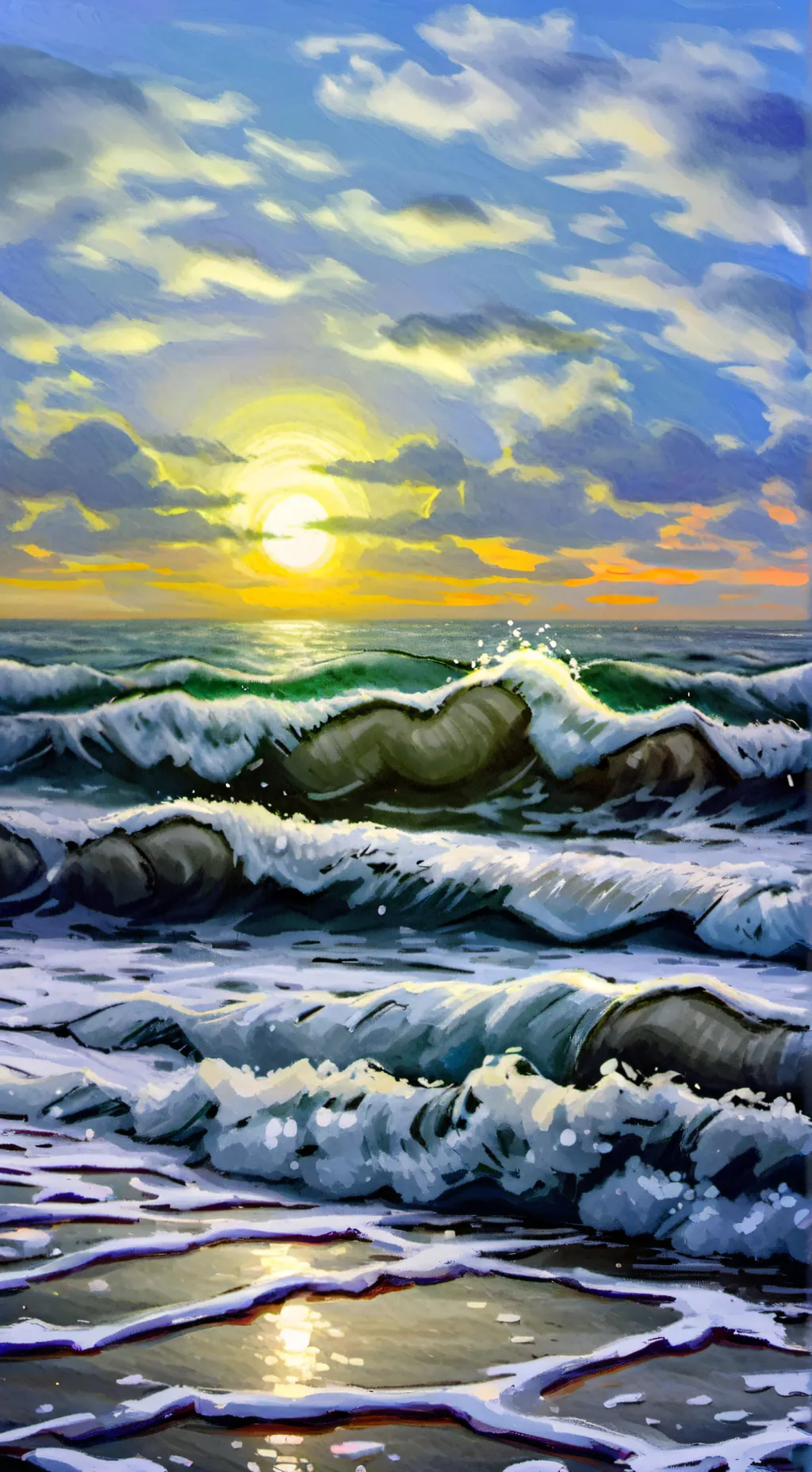 ai character: Sneaking out background