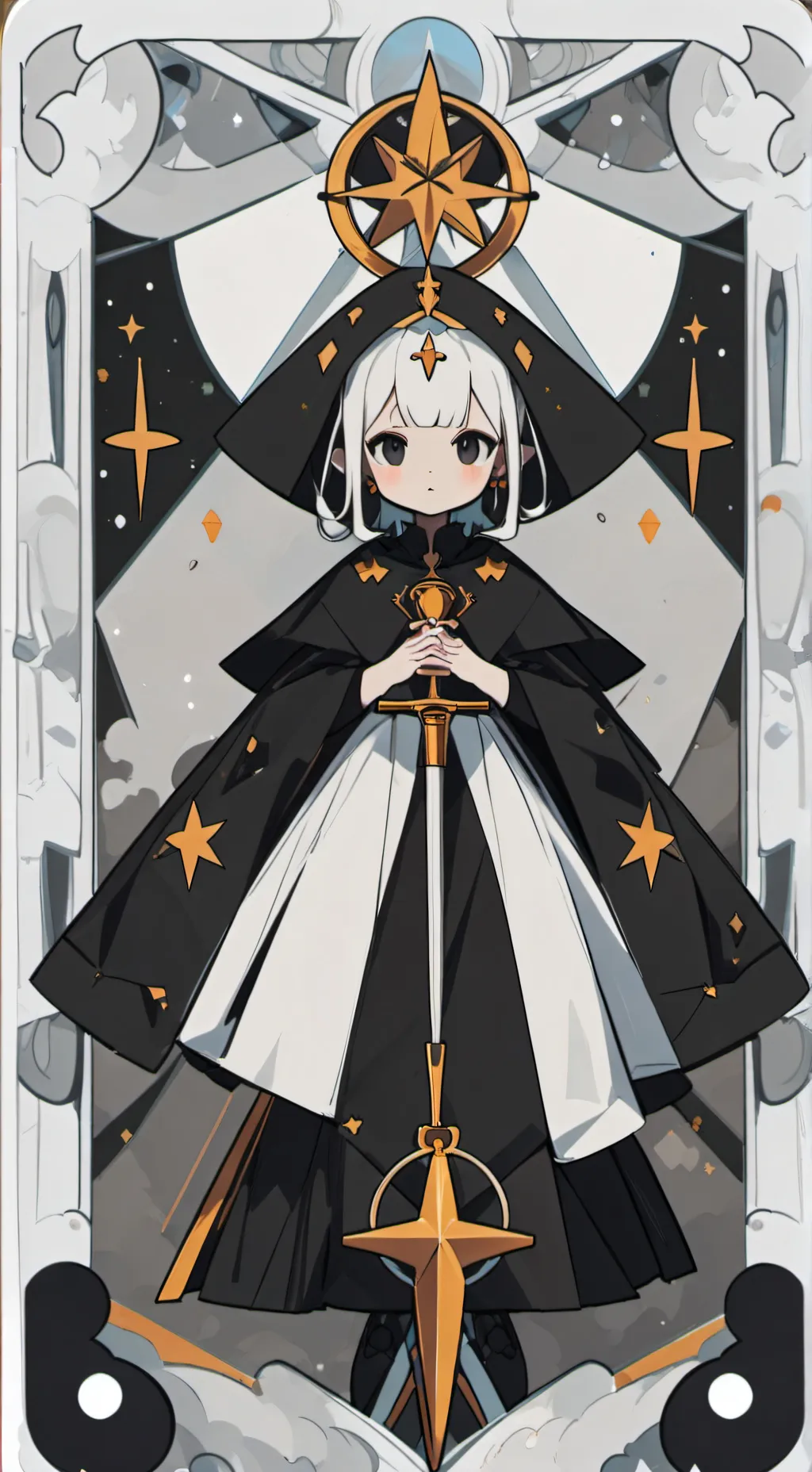 ai character: la venganza degray background