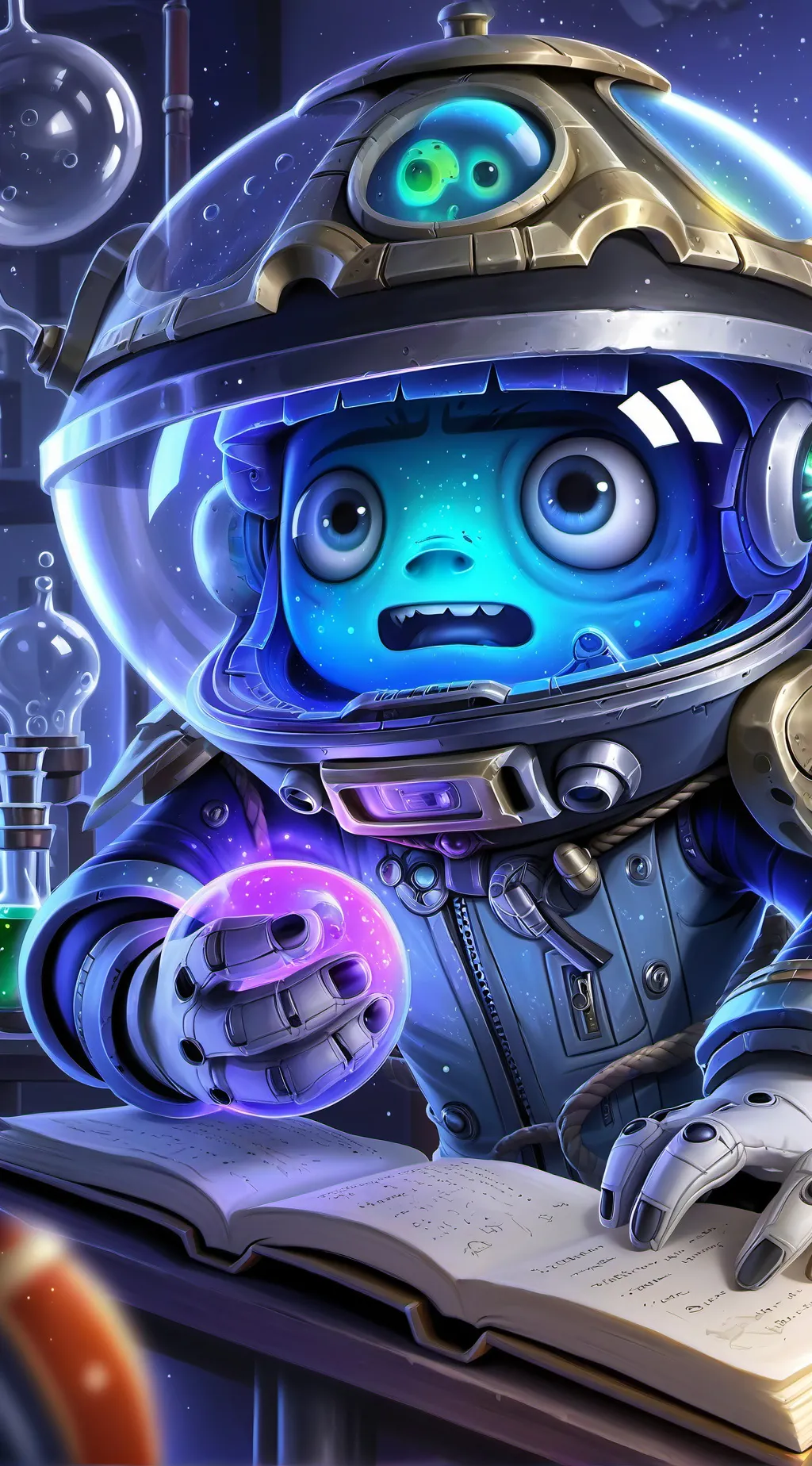 ai character: Florp background