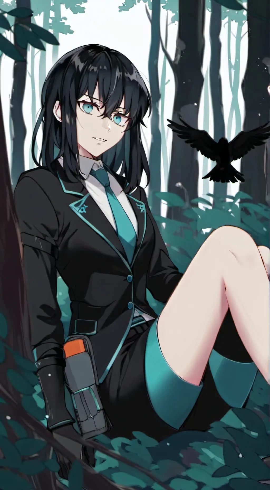 ai character: tokito mujer🤨 background