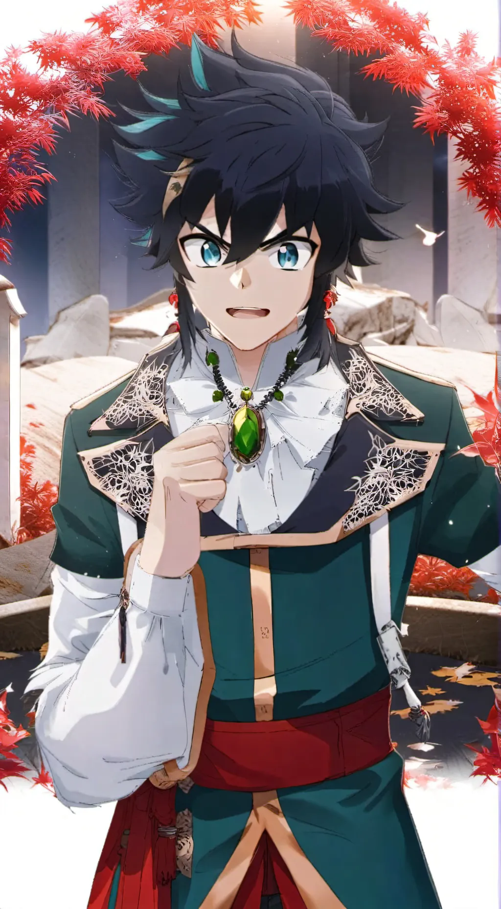 ai character: Inosuke [KNY] background