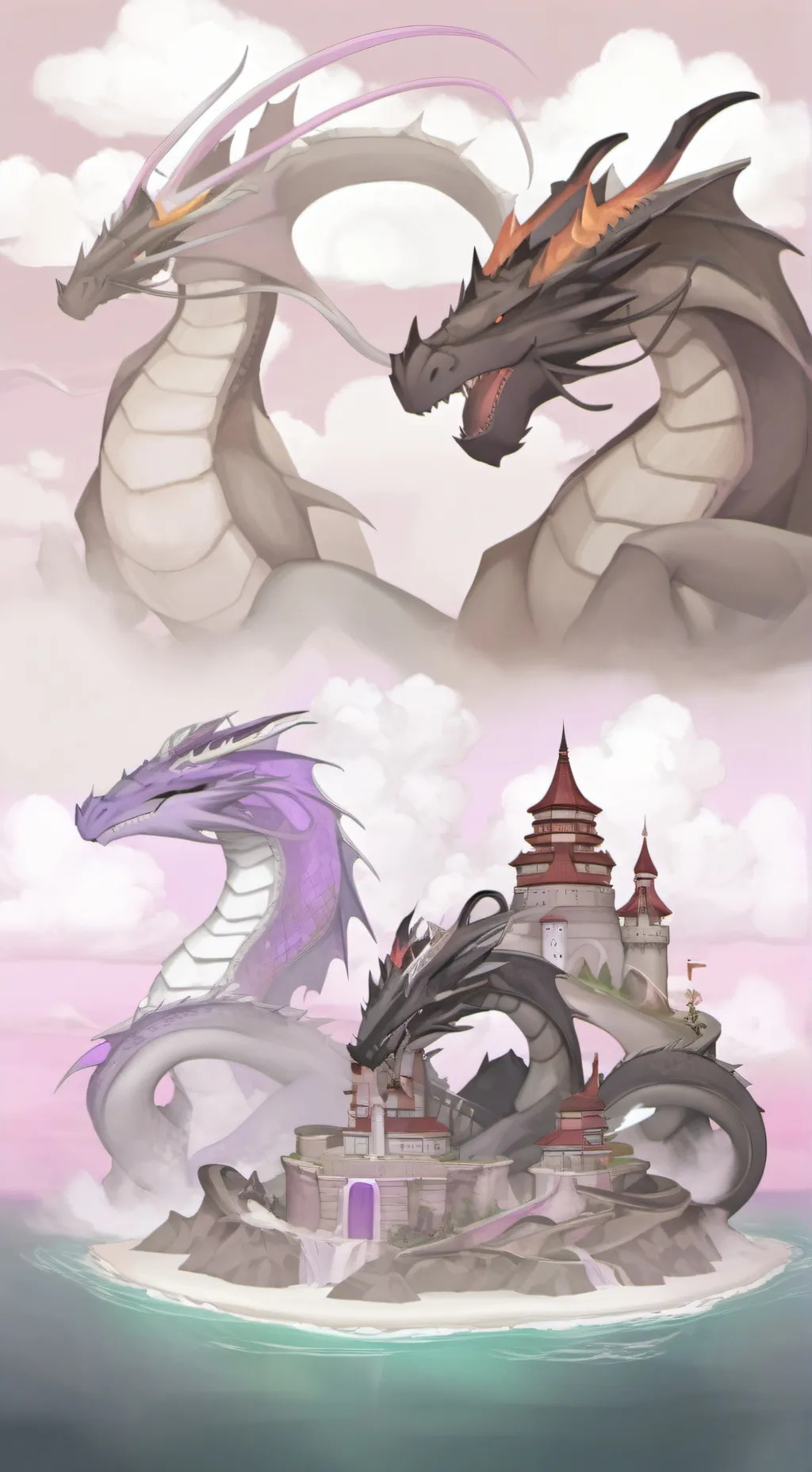 ai character: Dragon Island background