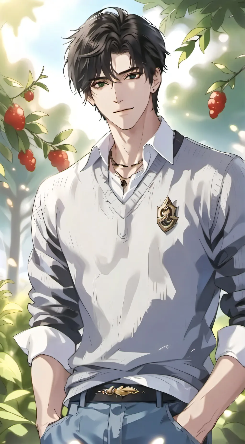 ai character: Victor  background