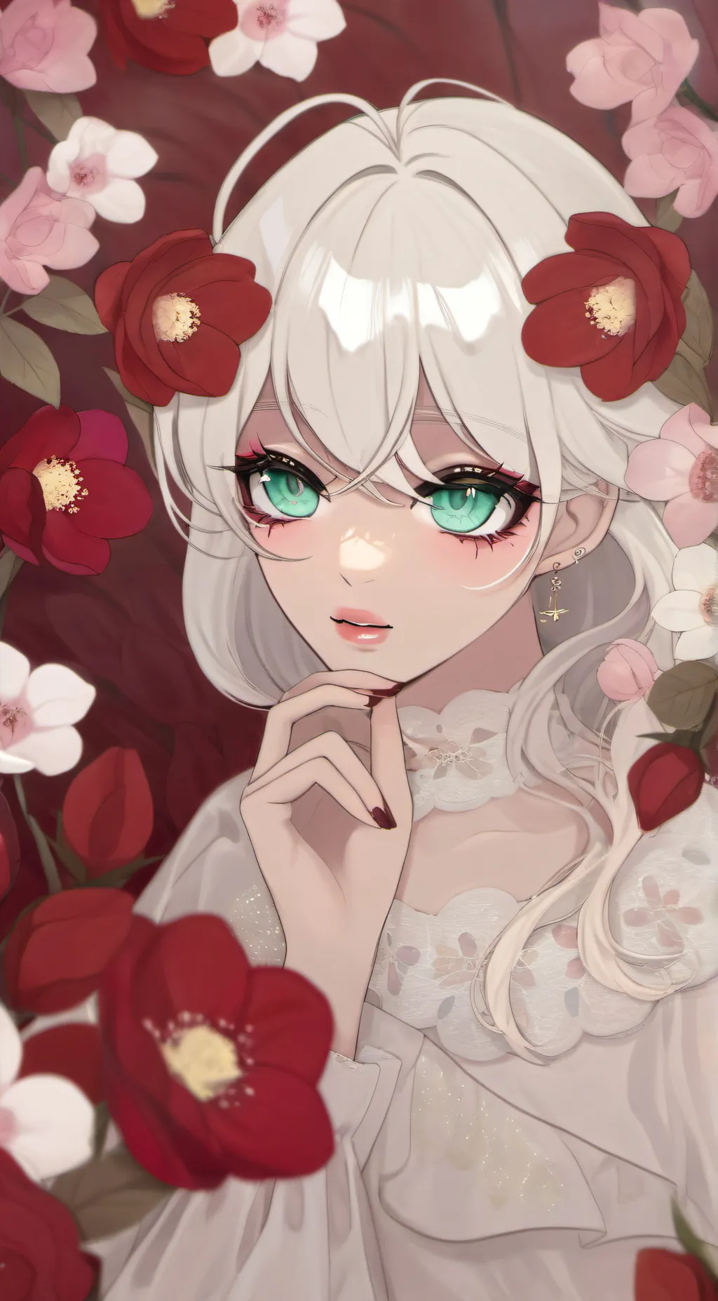 ai character: 🖤Vivian🖤 background