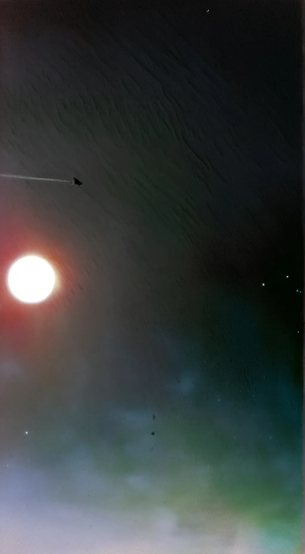 ai character: El espacio  background